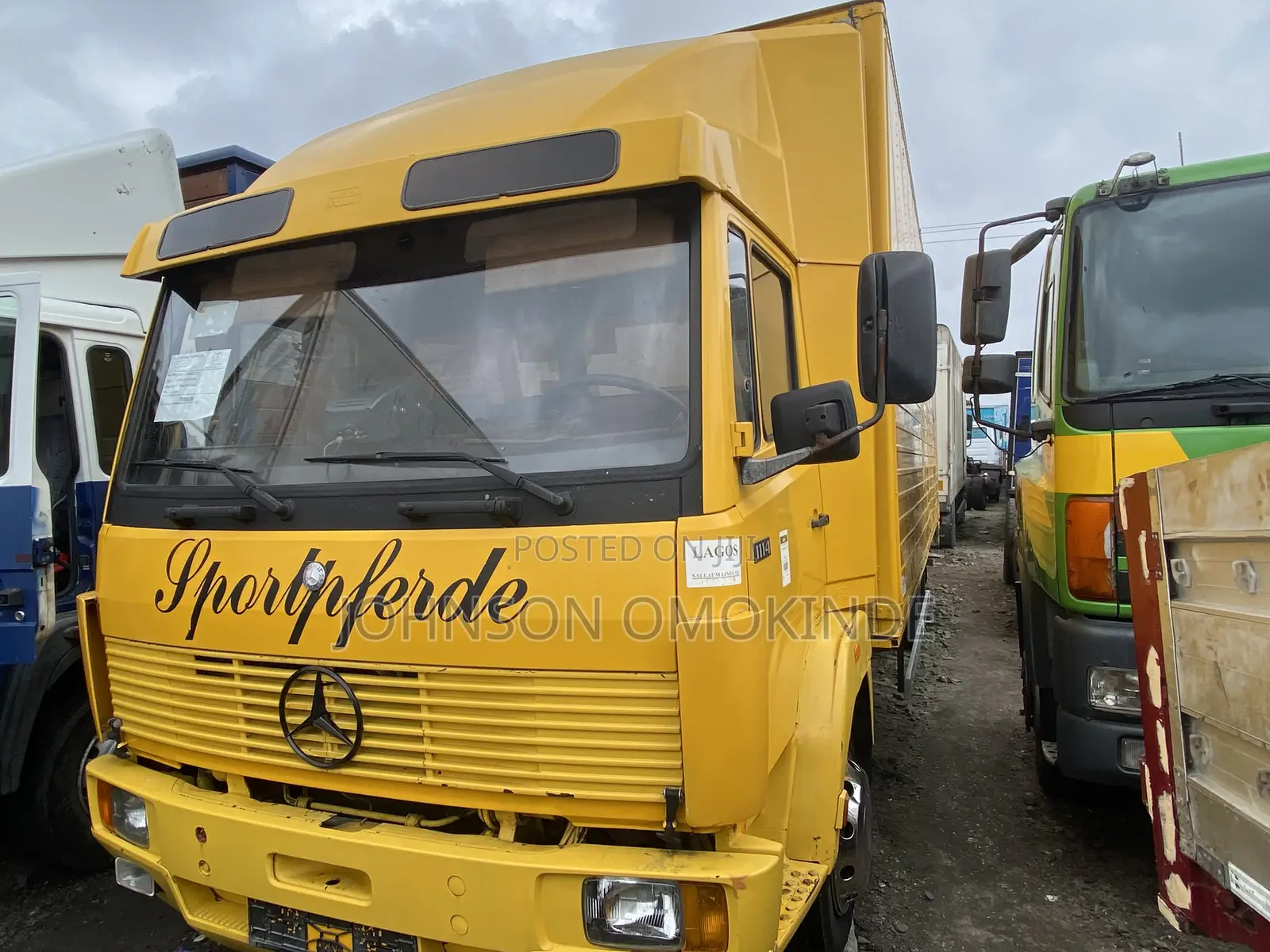 Mercedes Benz 1114 Container