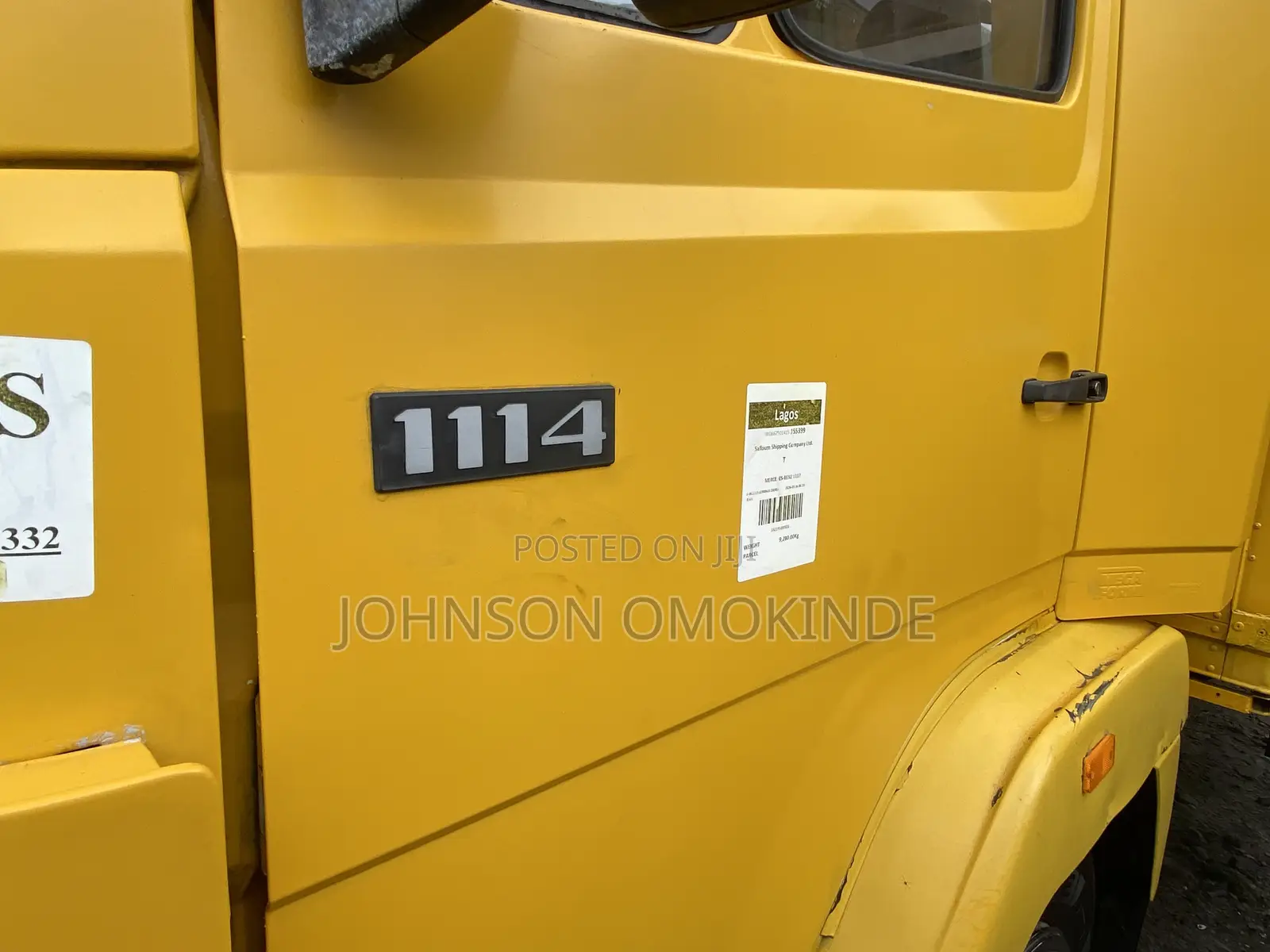 Mercedes Benz 1114 Container