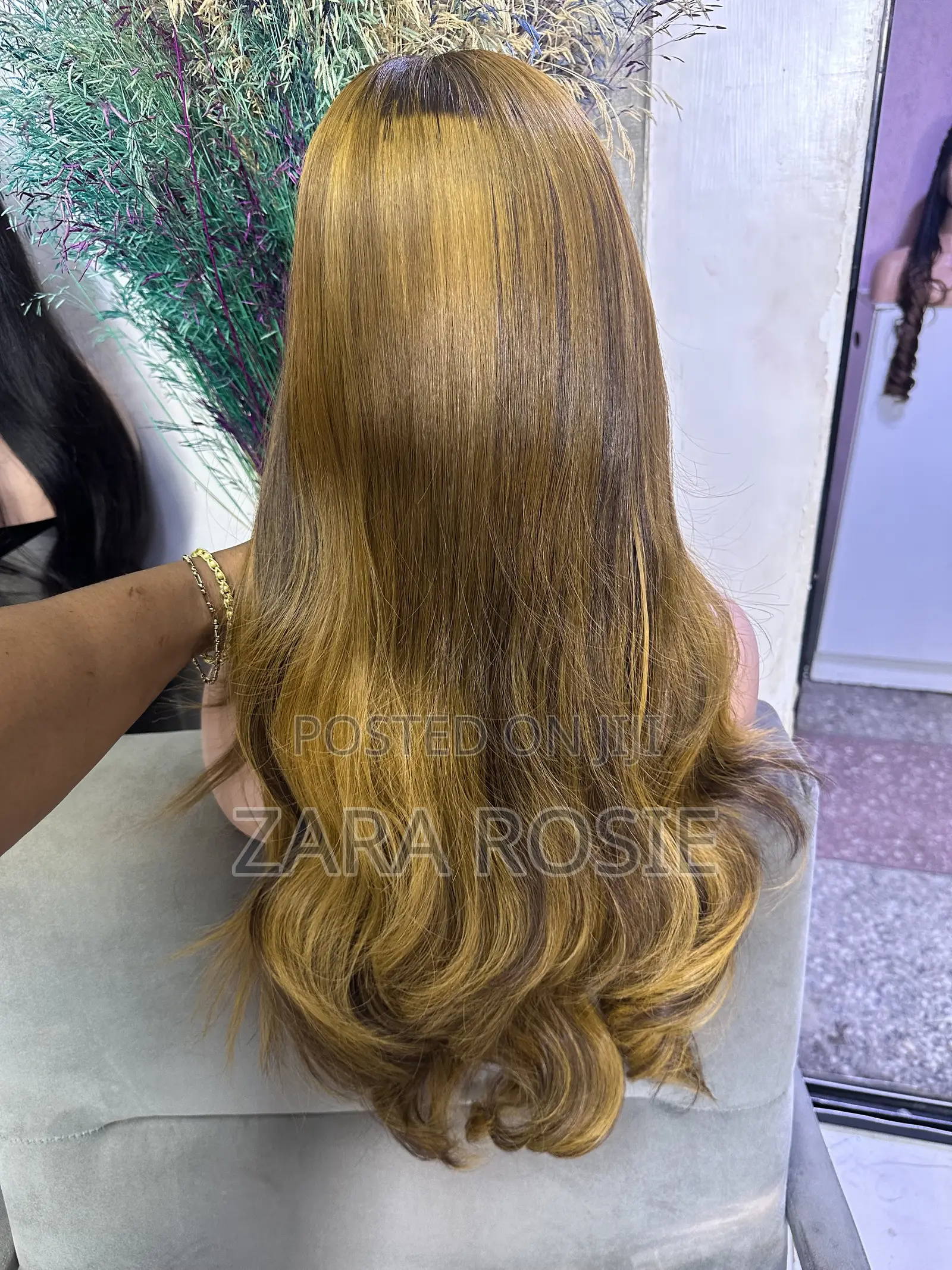 Raw Donor 2x 6 26inches ..Caramel .