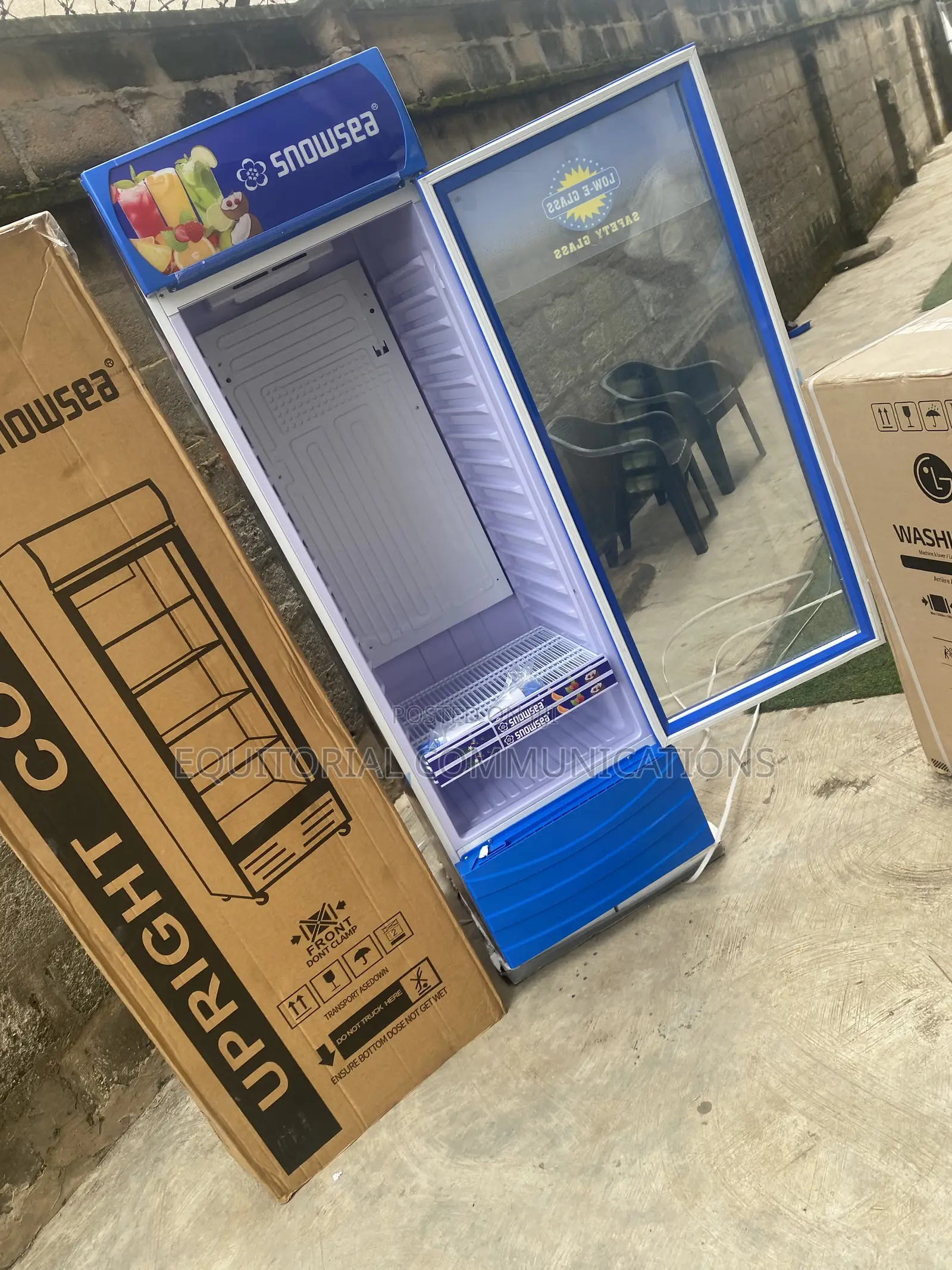 SNOWSEA LC-500W 500L Shop Display Chiller