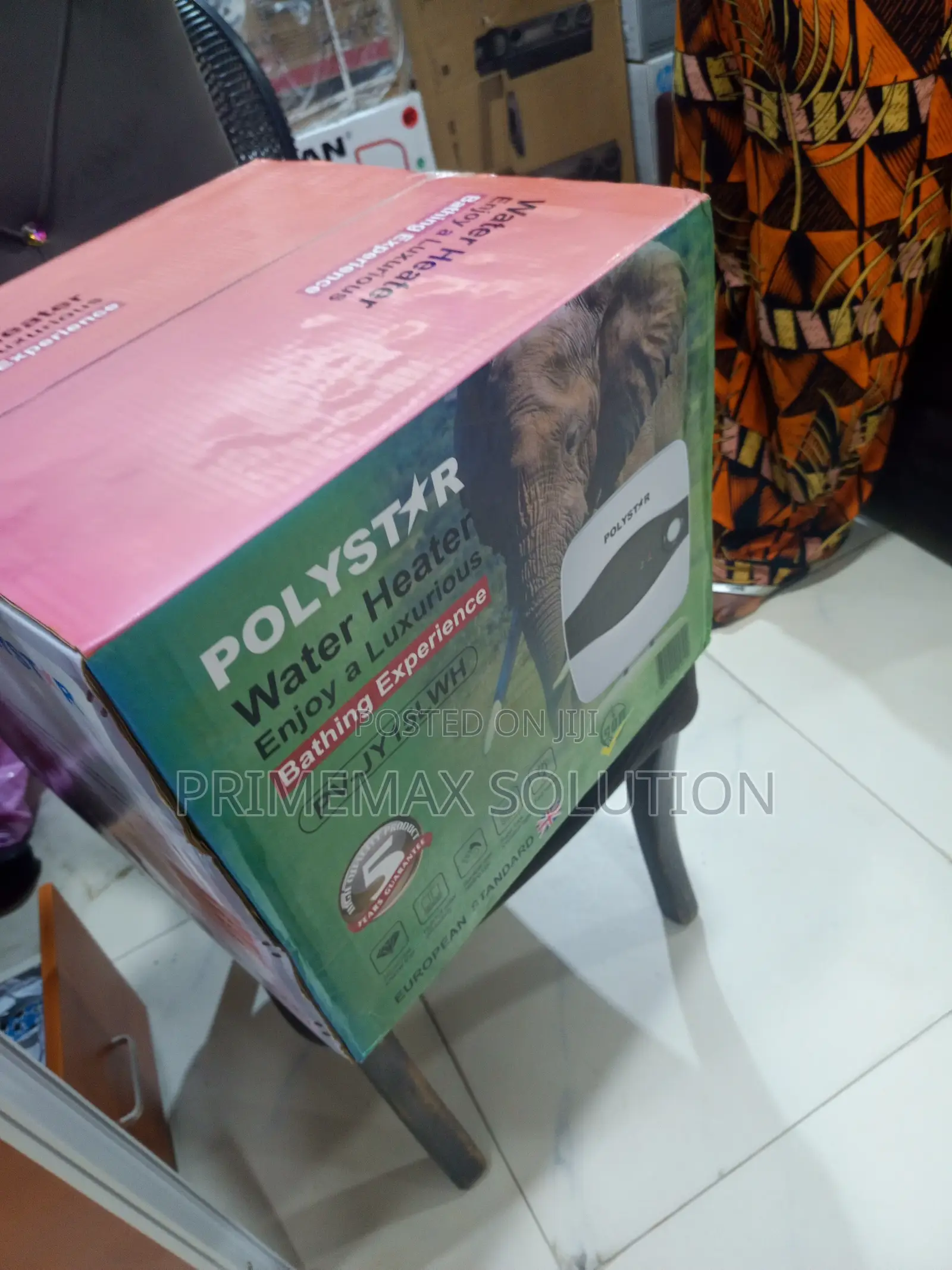 Polystar 15 Litres Vertical Electric Water Heater – Quick Hot Water