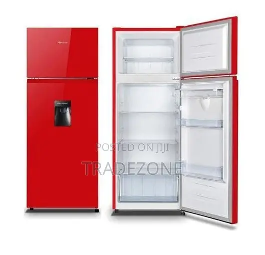 Hisense 204L Double Door Refrigerator With Water Dispenser REF 205DRB