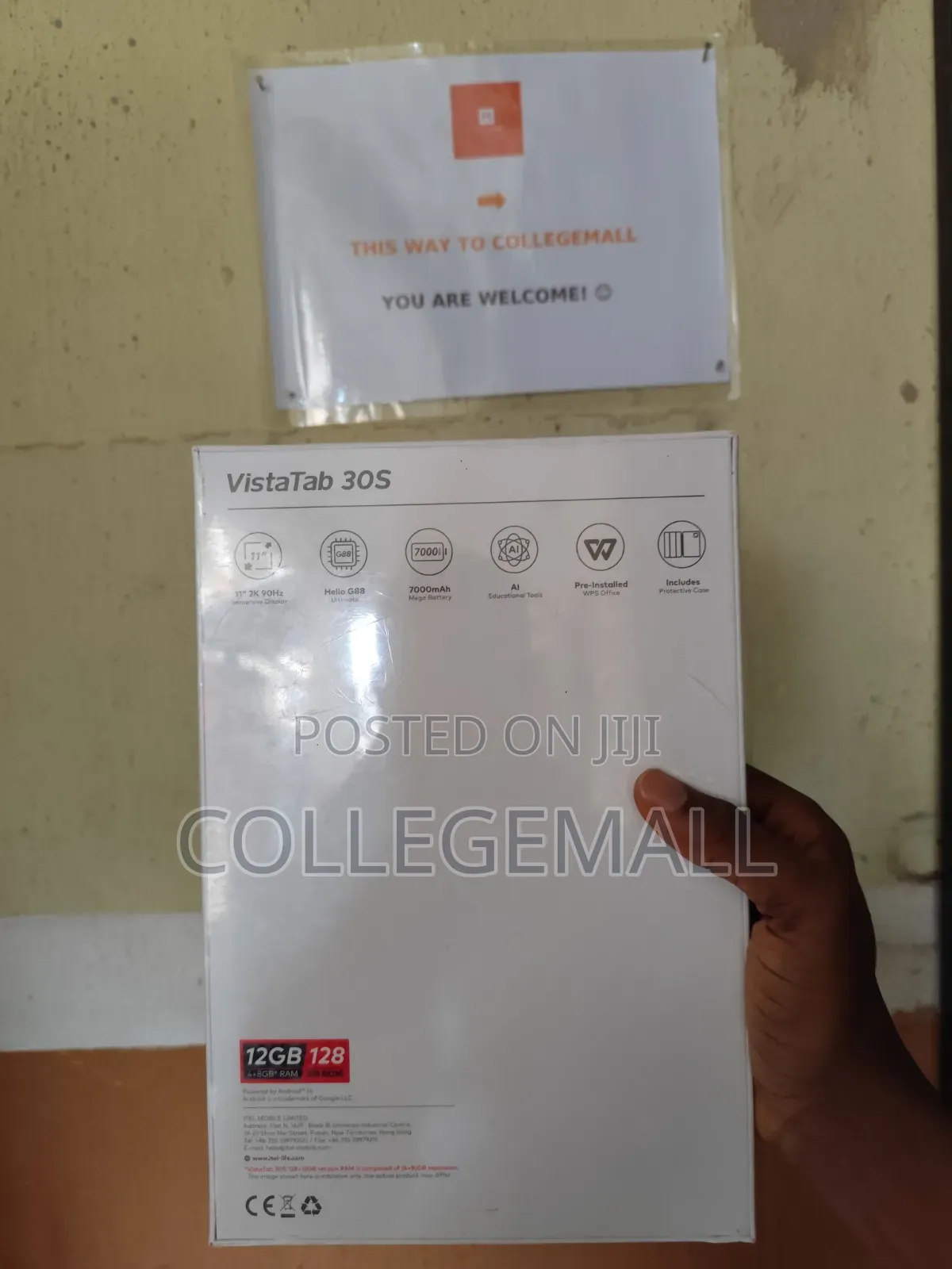 New Itel VistaTab 30S 128 GB Gray