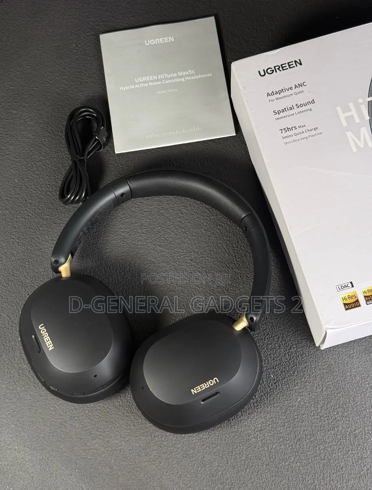 UGREEN Hitune Max5c ANC Headphone