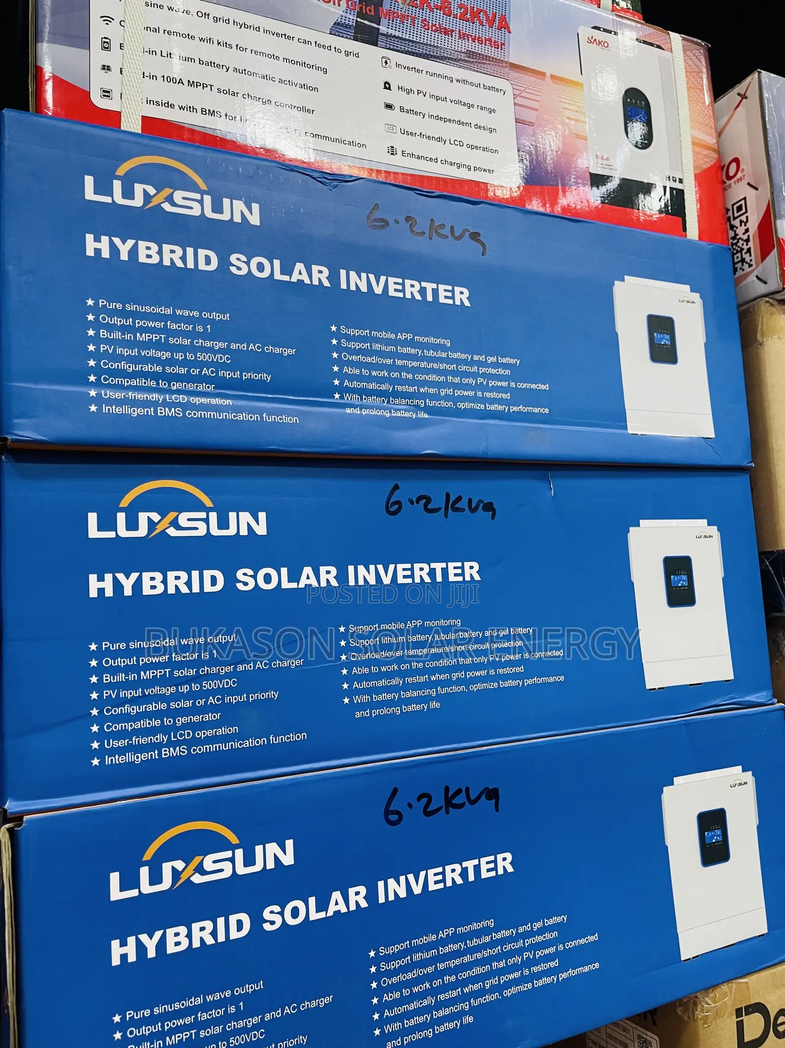 6.2kva 48v Luxsun Hybrid Inverter