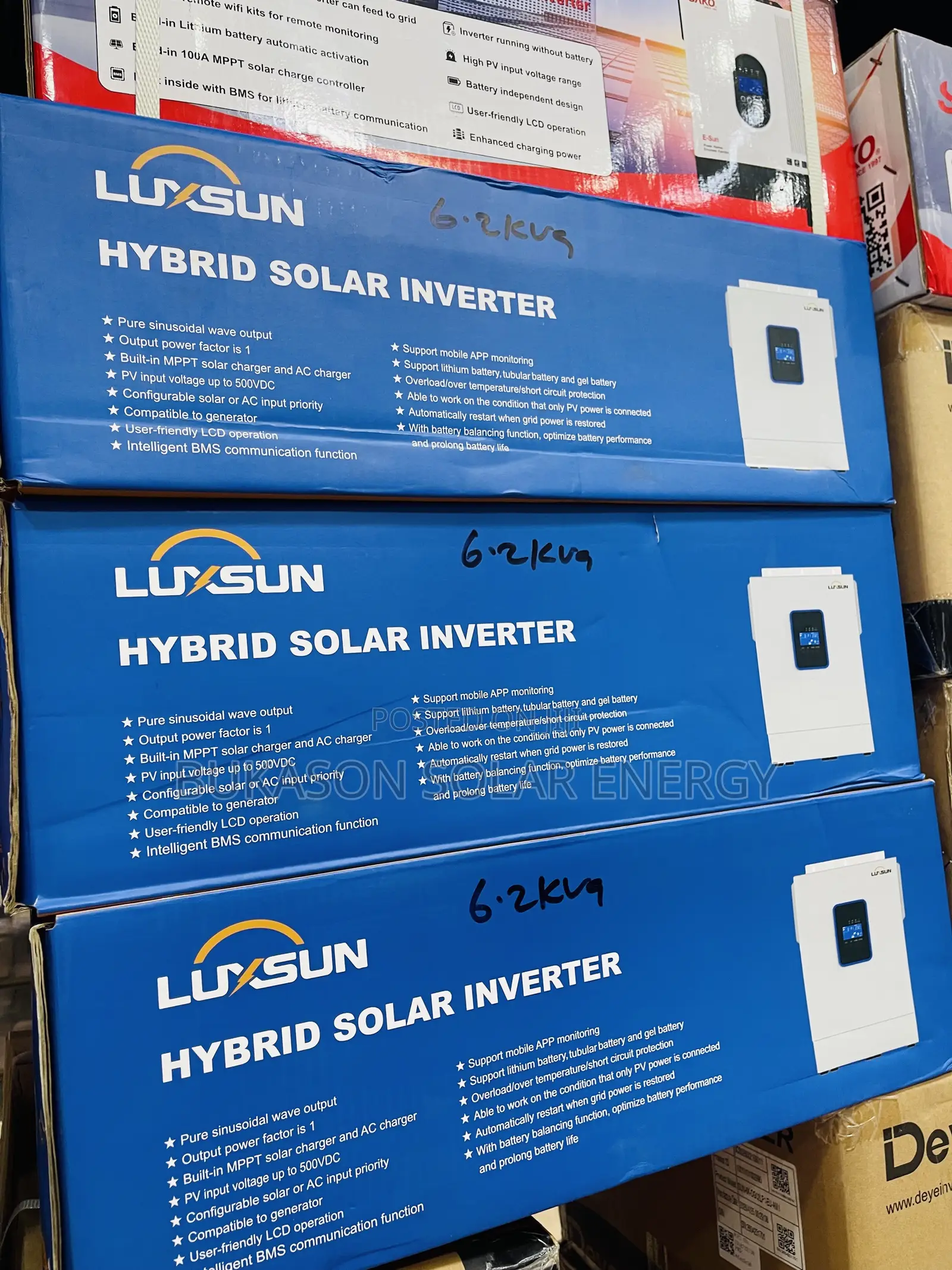 6.2kva 48v Luxsun Hybrid Inverter