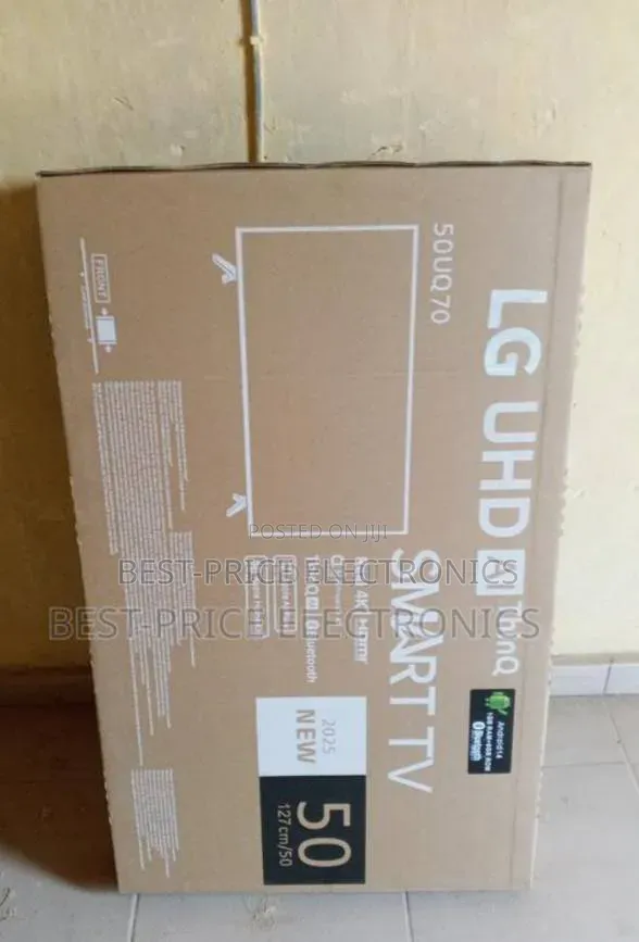 50 Inches LG Smart TV With Inbuilt Bluetooth