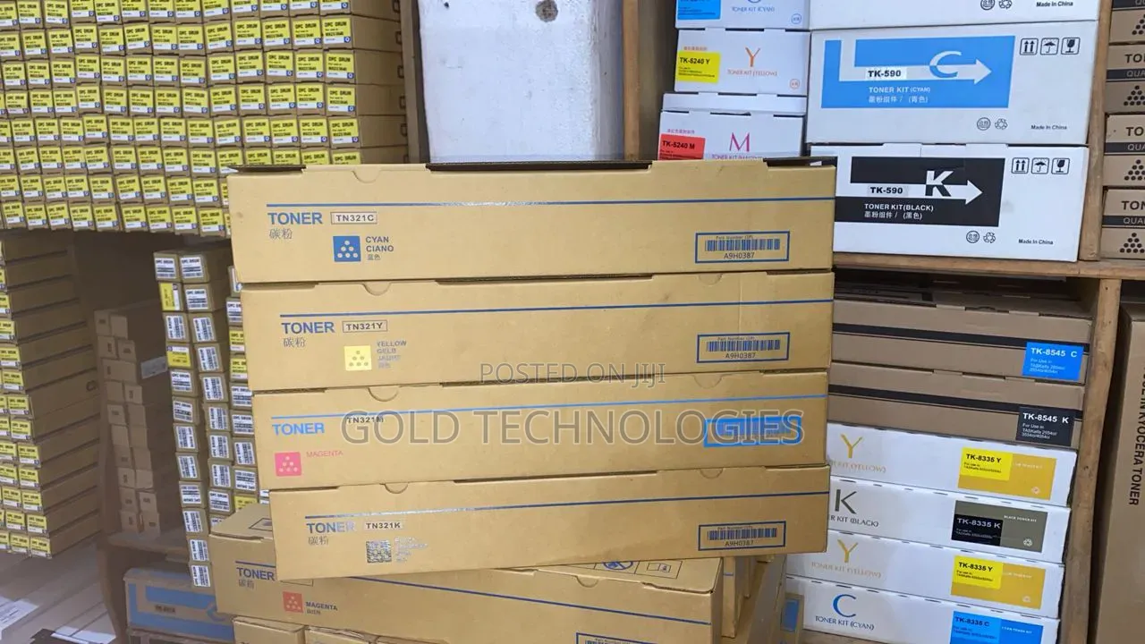 TN321 & TN322 Bizhub Toner Cartridges for C364e, C284e, C224e & Others
