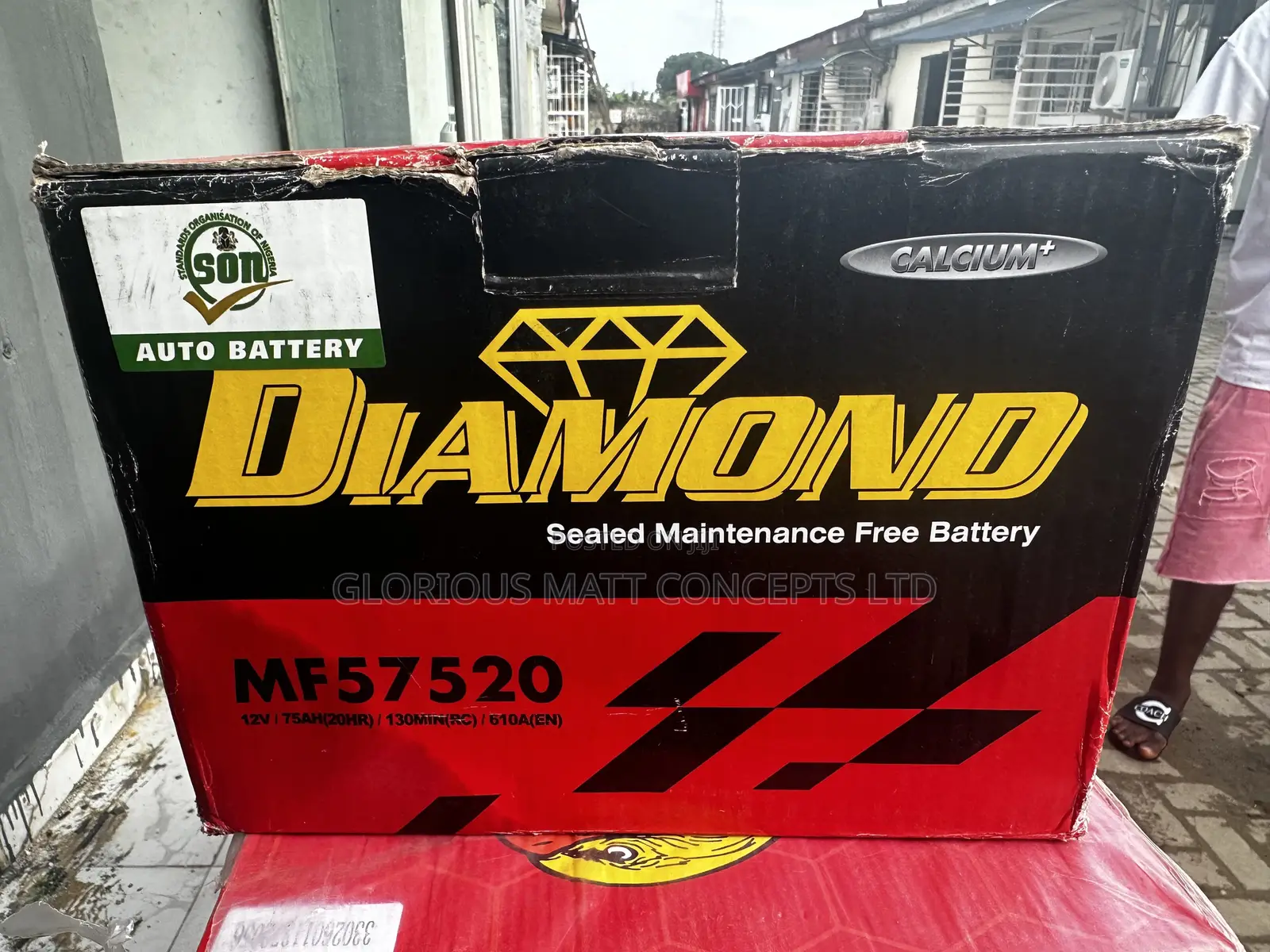 Diamond Battery 75Ah Made in Korea