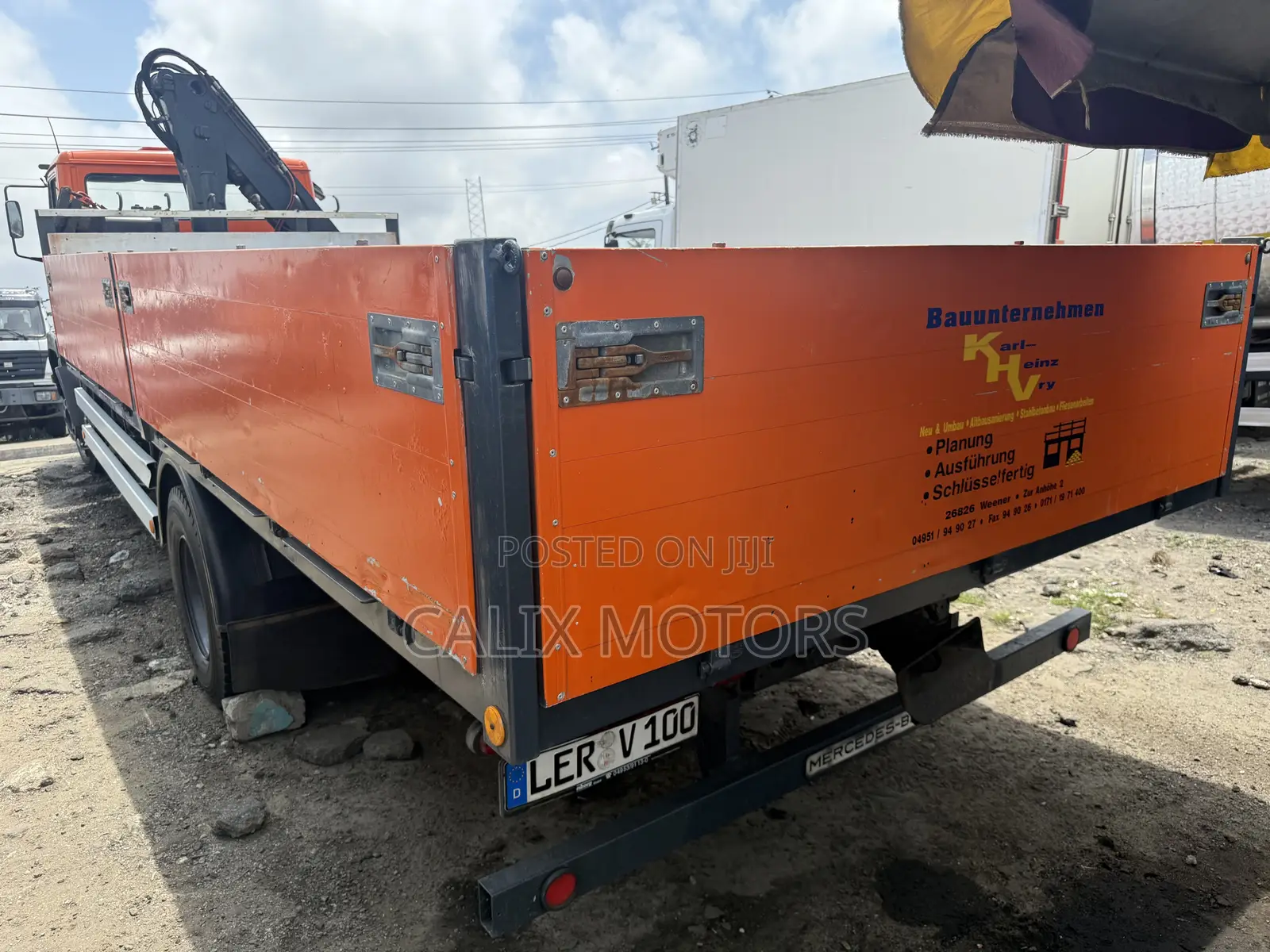 Foreign Used Mercedes-Benz 2008 Orange