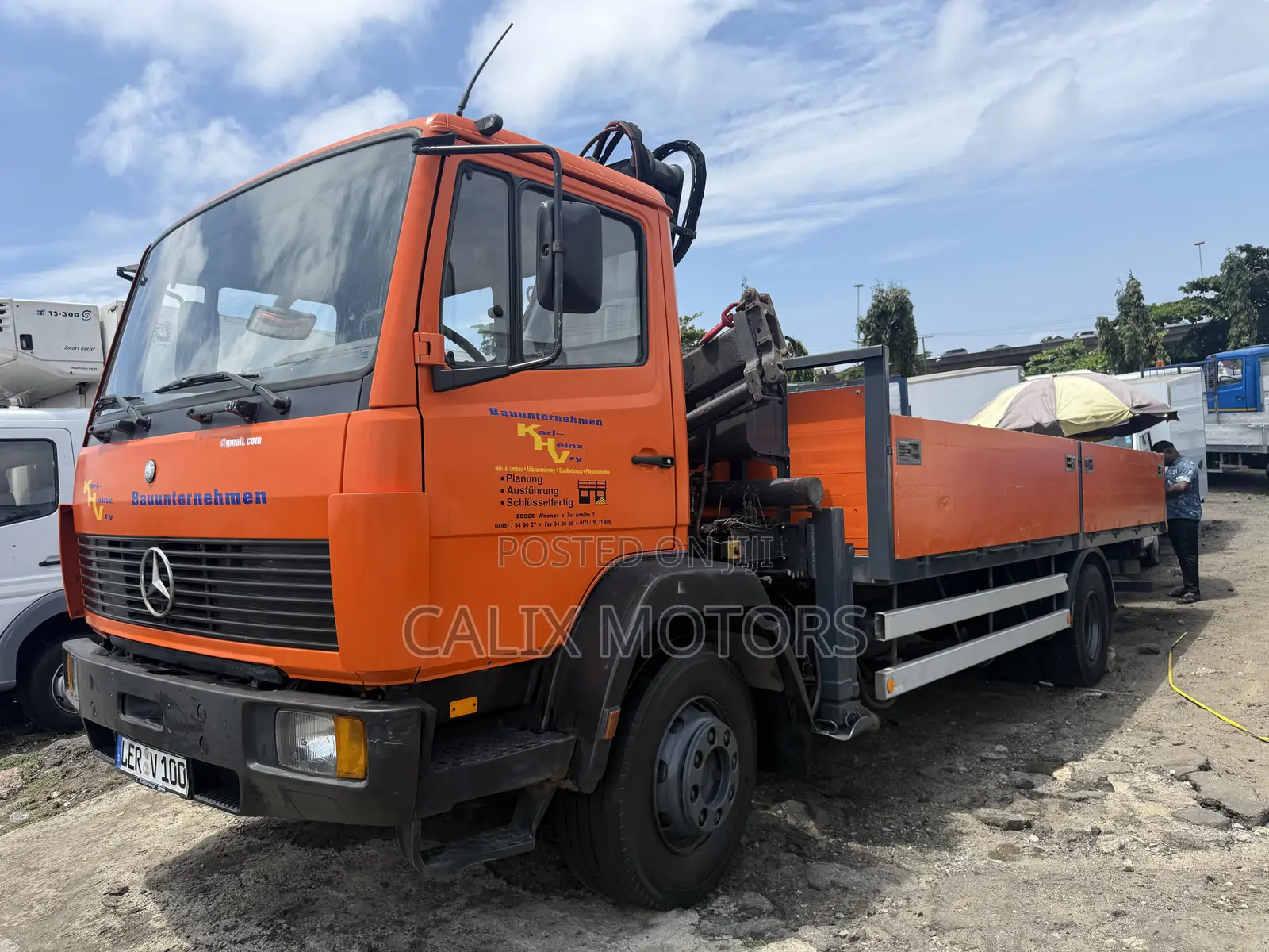Foreign Used Mercedes-Benz 2008 Orange