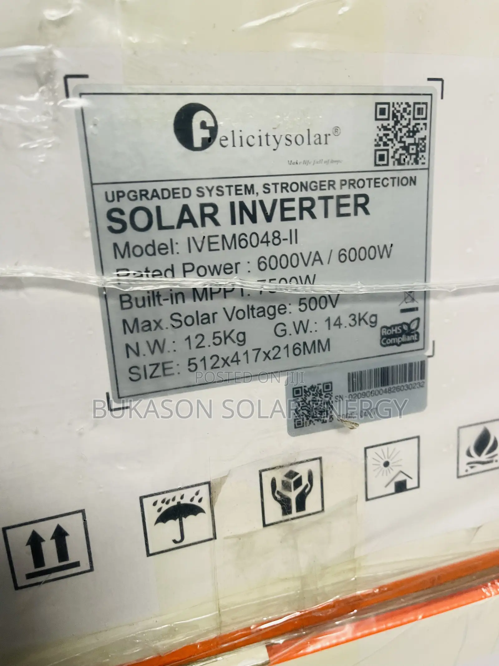 6kva 48v Felicity Hybrid Inverter