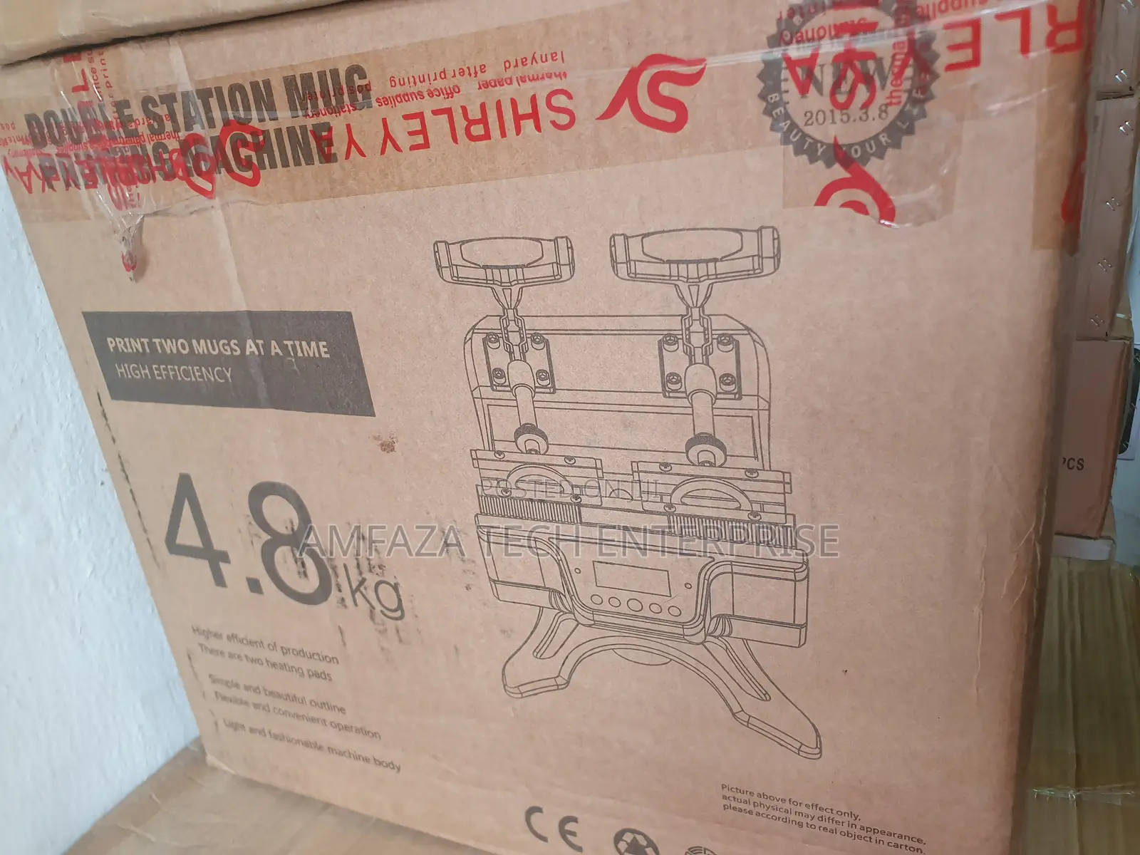 2 in 1 Digital Mug Heat Press Machine, Cup Heat Transfer Sublimation