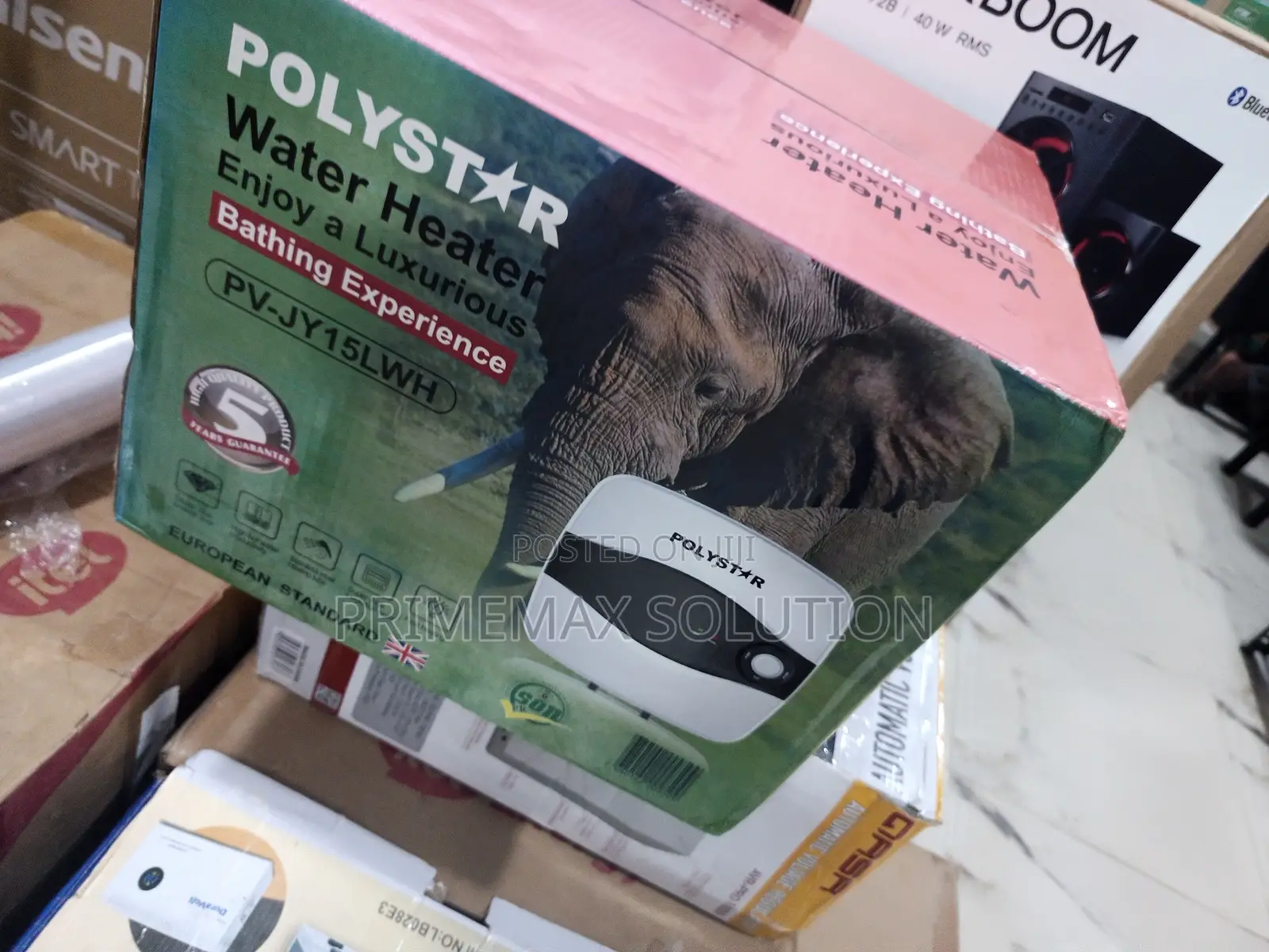 Brand New Polystar 15L Vertical Electric Water Heater – PV-JY15LWH