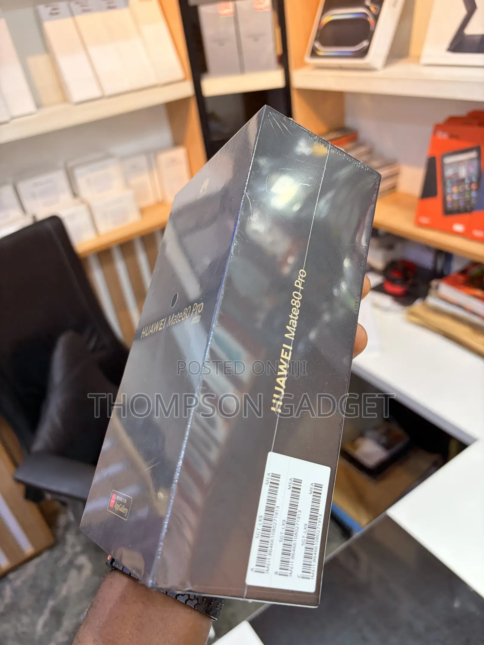 New Huawei Mate 80 Pro 5G 512 GB Black