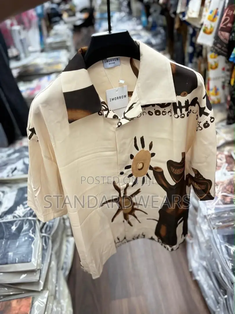 Men's Premium Printed Short Sleeve Shirts – Different Designs