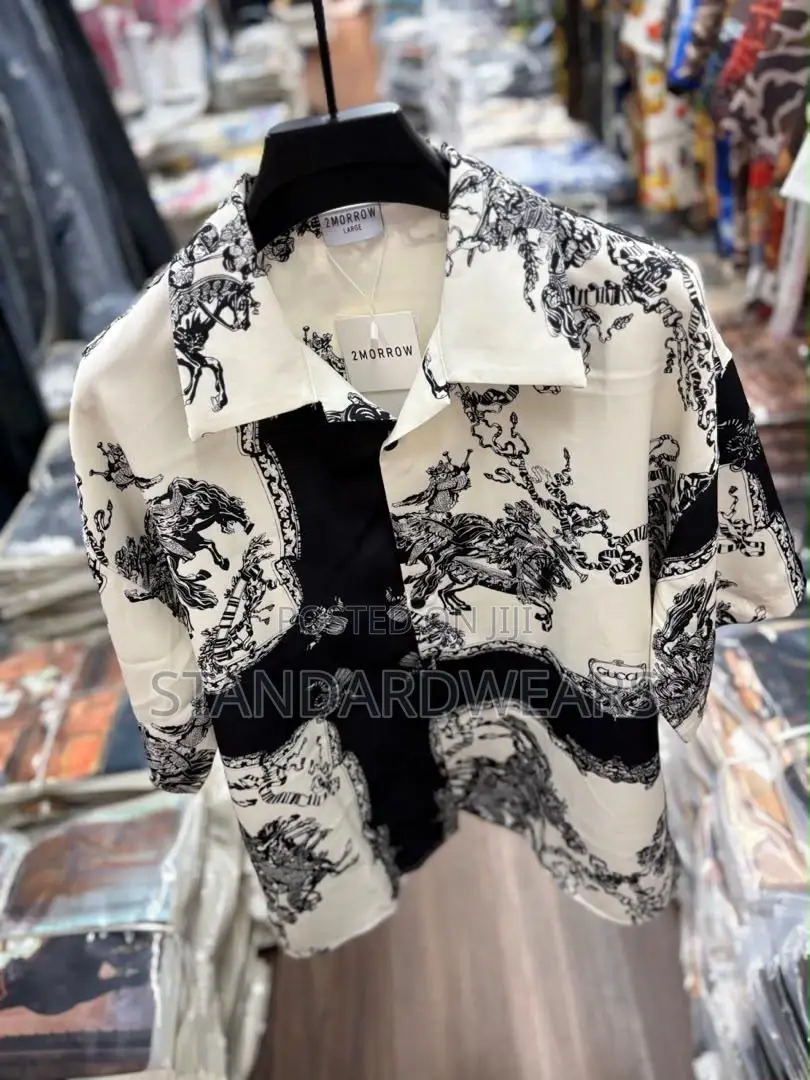 Men's Premium Printed Short Sleeve Shirts – Different Designs
