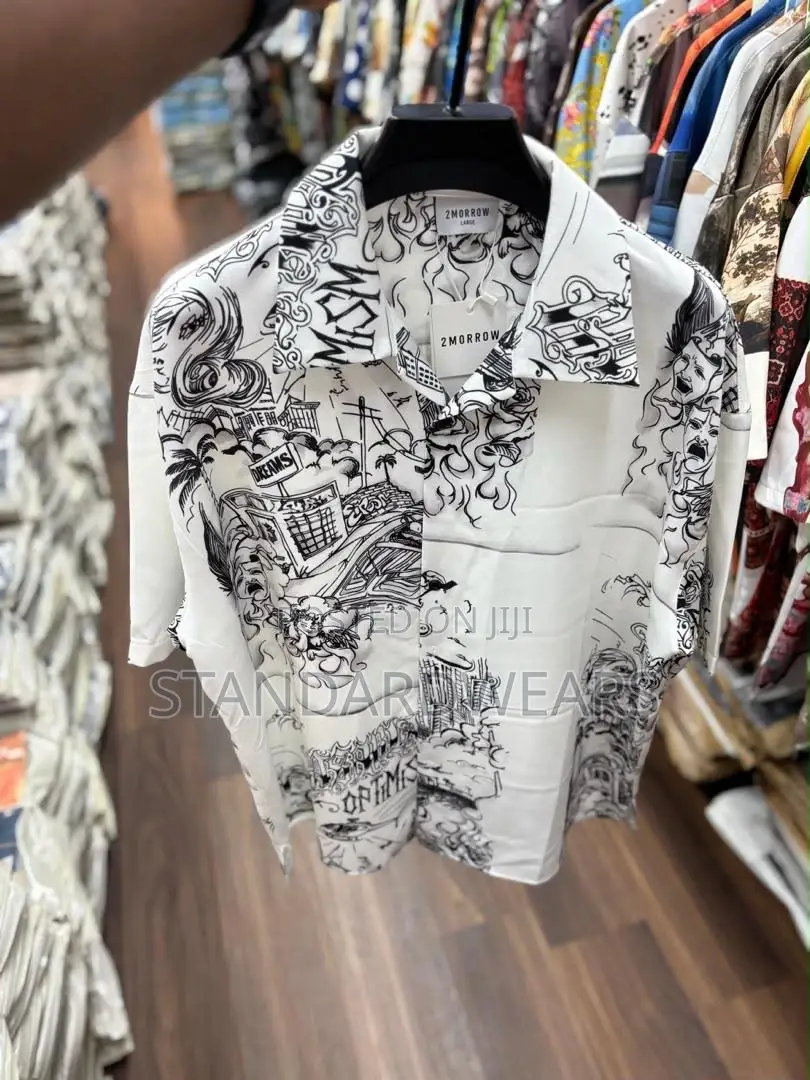 Men's Premium Printed Short Sleeve Shirts – Different Designs