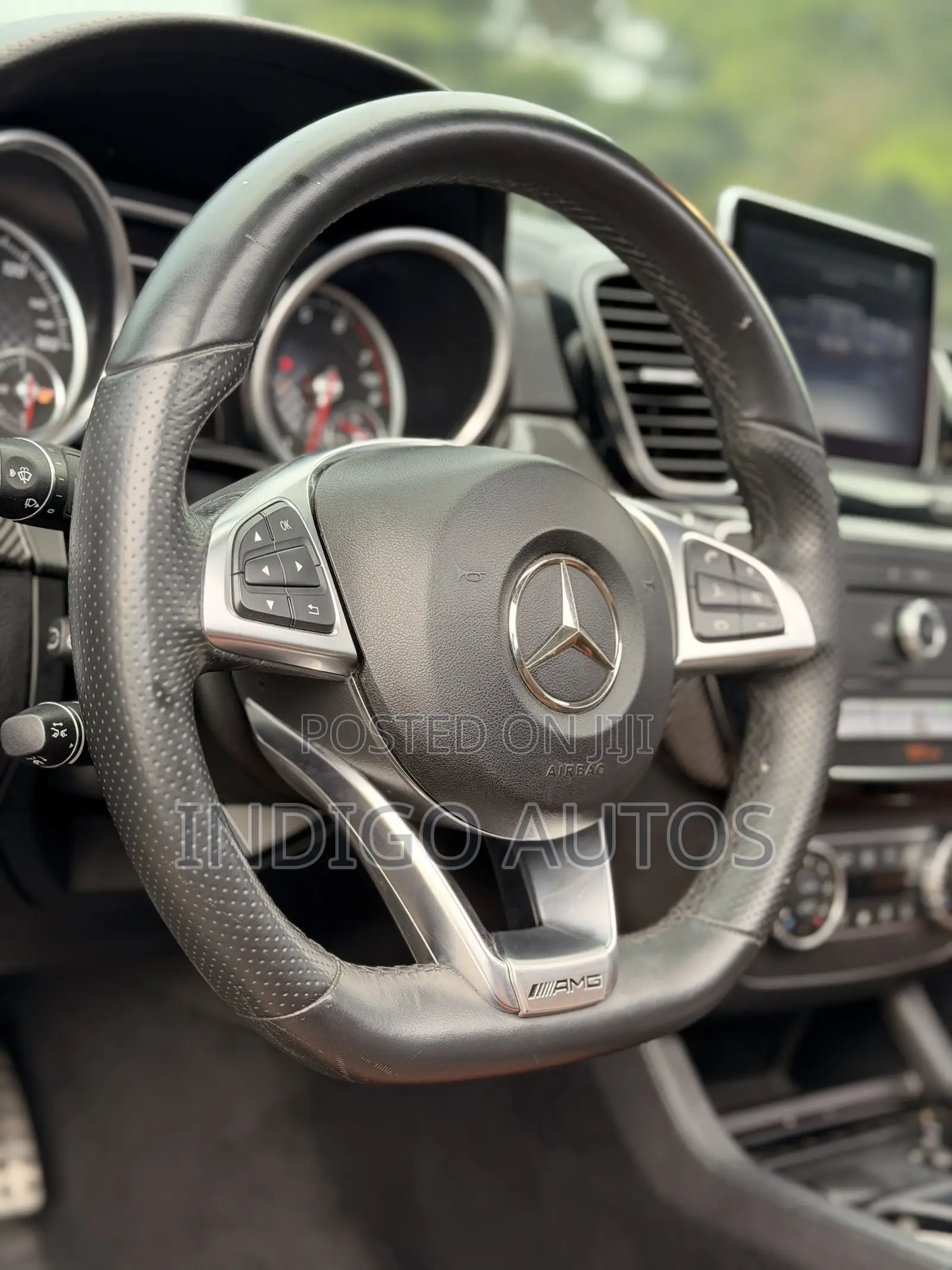 Mercedes-Benz GLE-Class AMG GLE 43 4MATIC 2016 Black