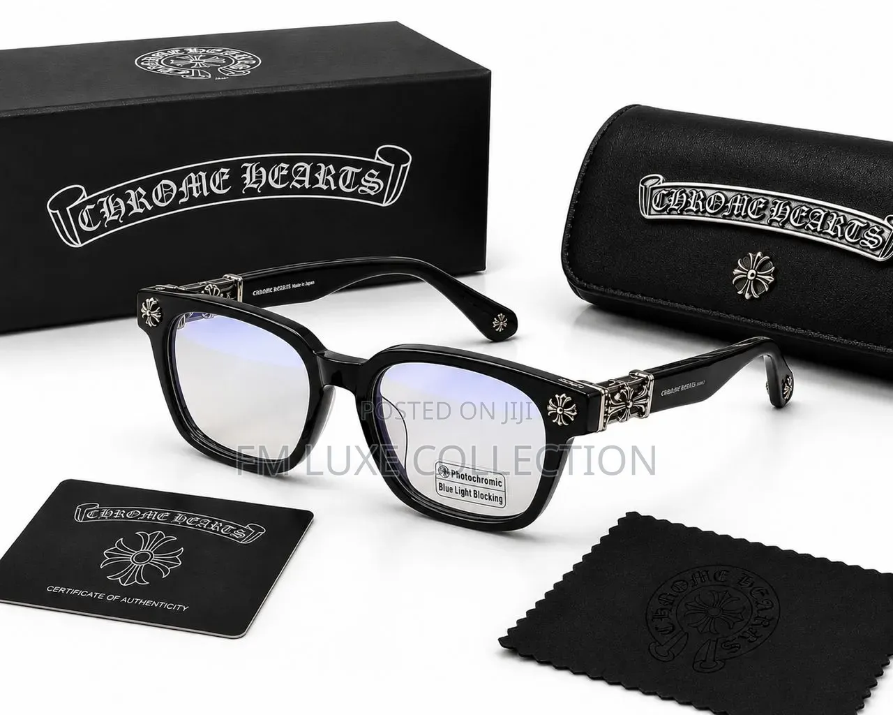 Photochromic + Blue Light Designer Sun Glasses