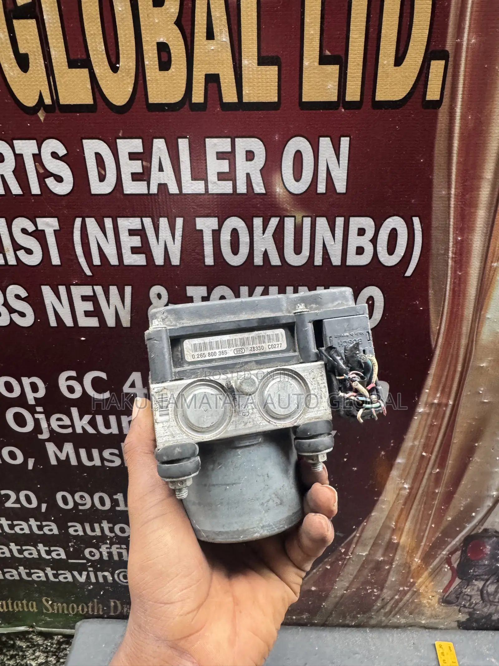 🚘 Toyota Solara 2008 ABS Pump / ABS Module – New & Tokunbo Available