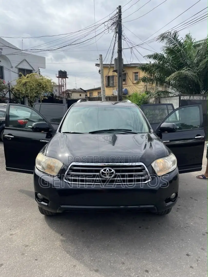 Toyota Highlander Limited 2010 Black