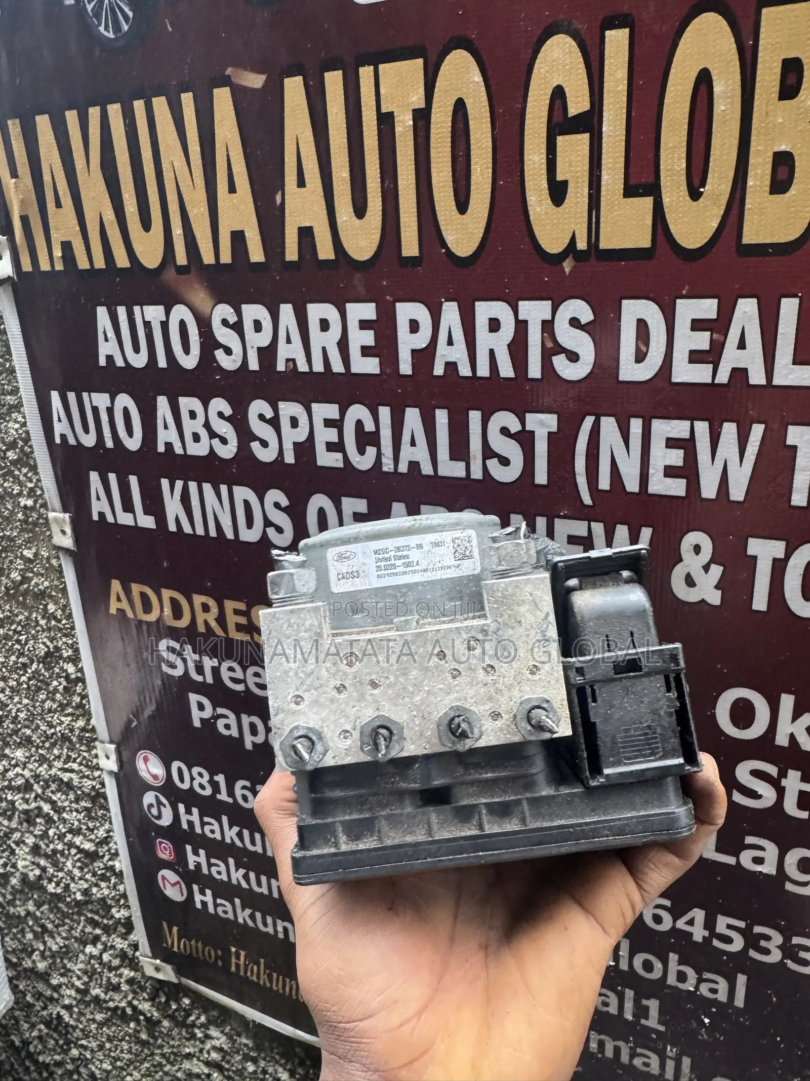 🚘 Ford Edge 2019–2020 ABS Pump / ABS Module – New & Tokunbo Available