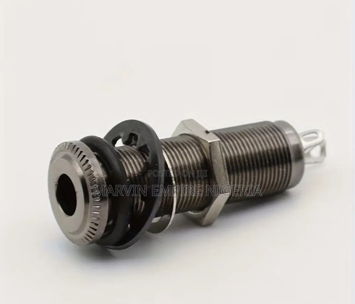 1pcs Electric Bass Guitar Socket Threaded Tube Guitar Output Jack