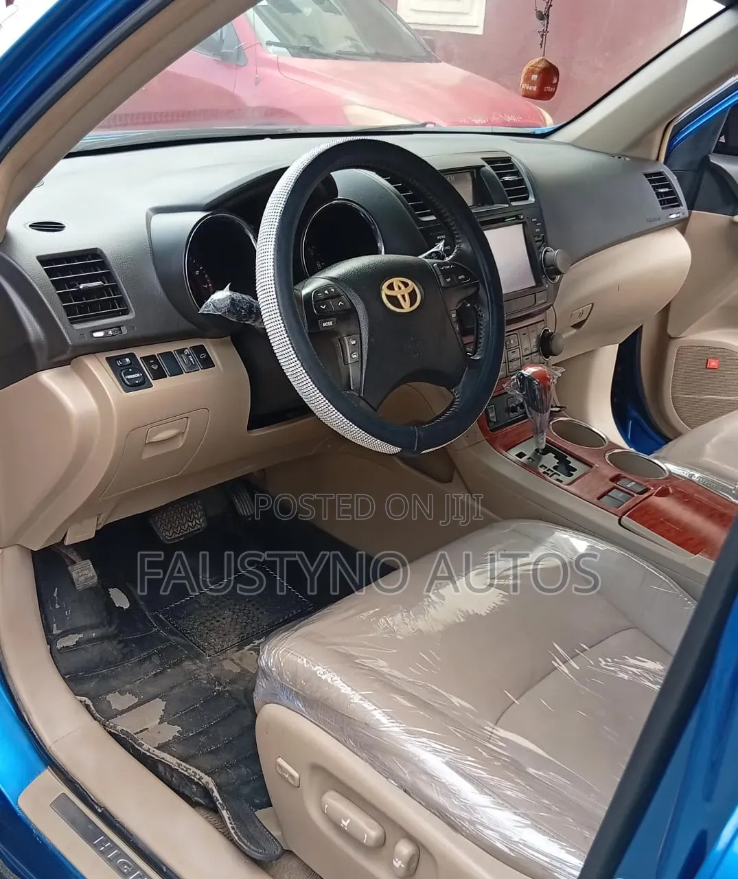 Toyota Highlander Limited 2008 Blue