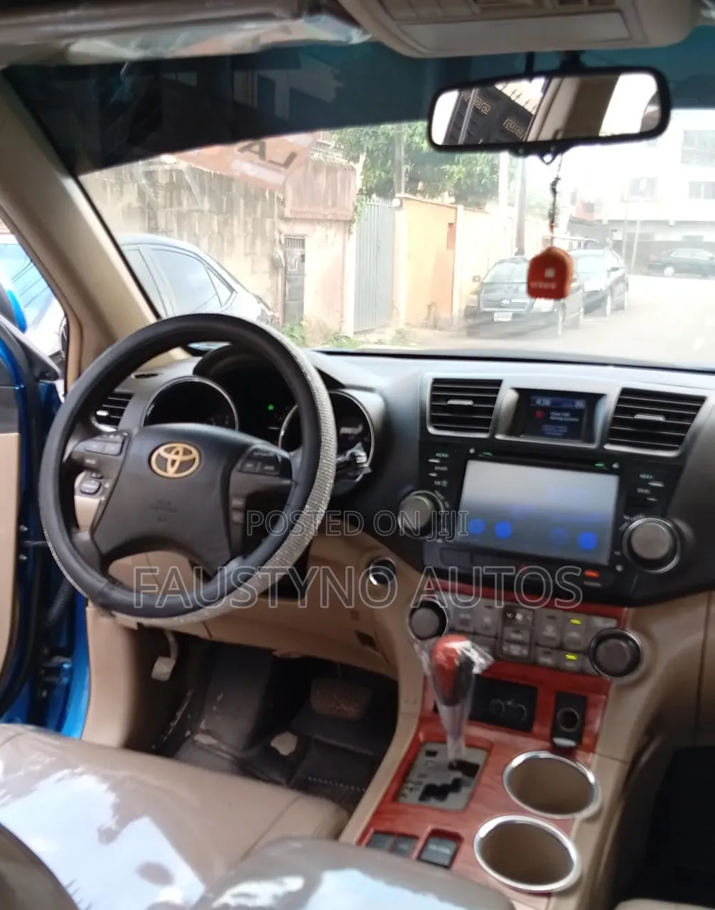 Toyota Highlander Limited 2008 Blue