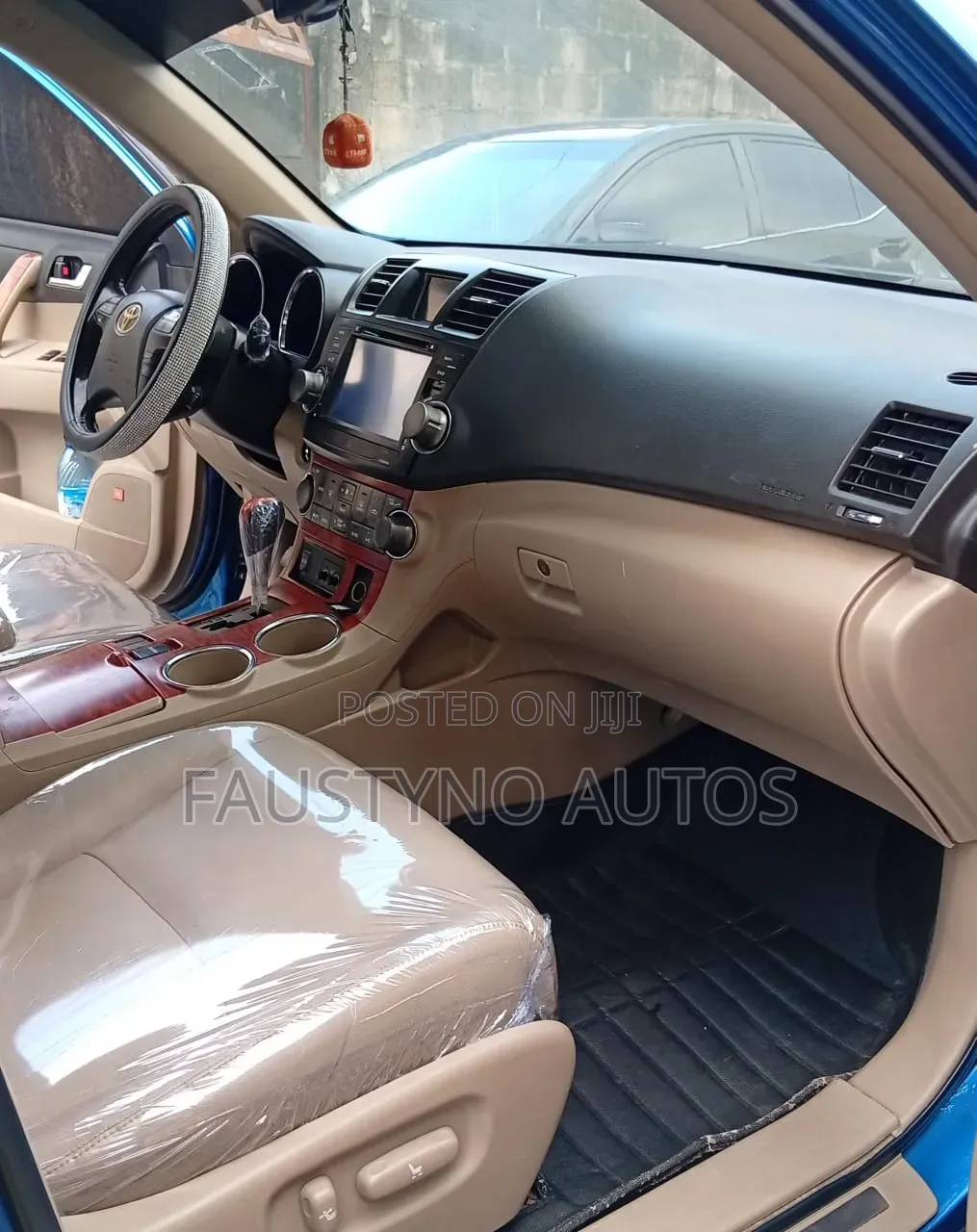 Toyota Highlander Limited 2008 Blue