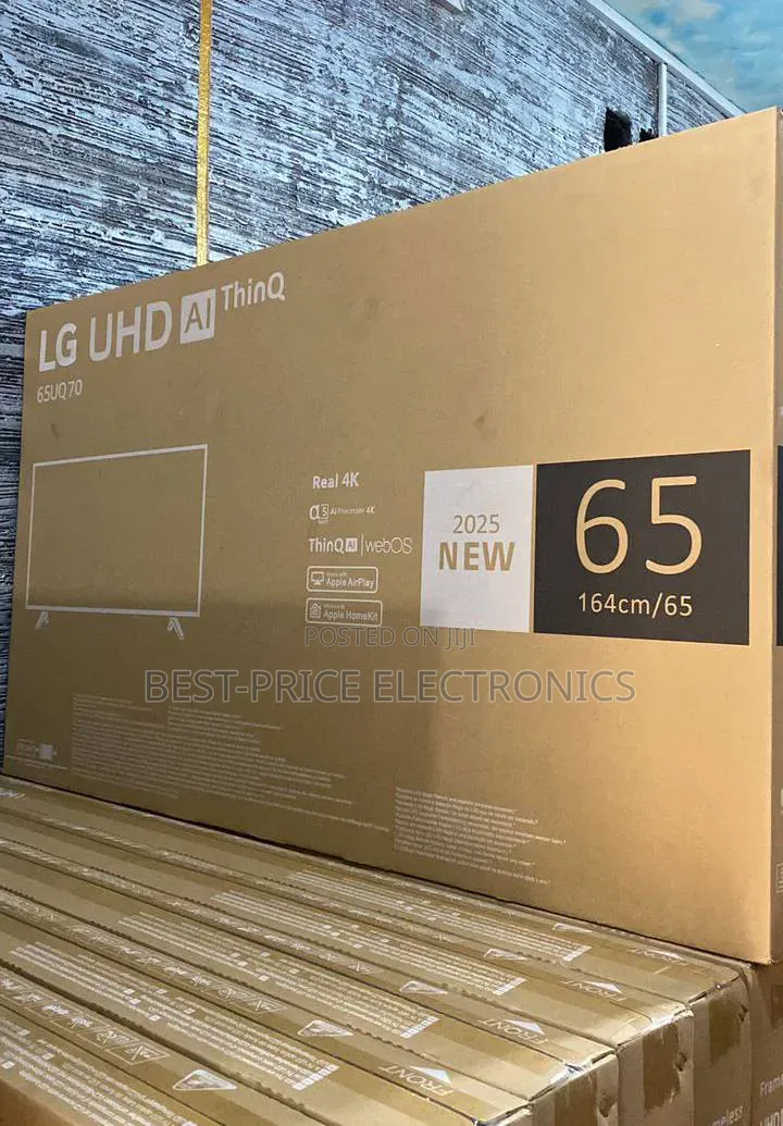 65 Inches Smart TV AI Frameless