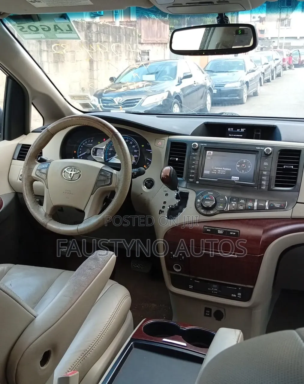 Toyota Sienna XLE 7 Passenger Mobility 2012 Red
