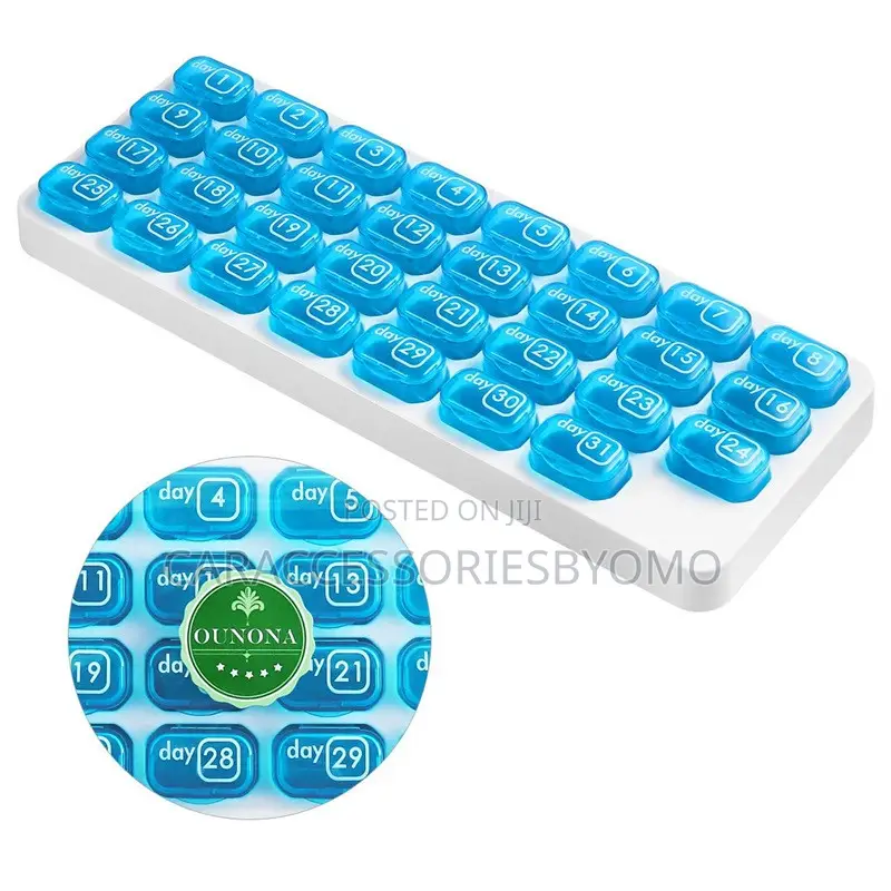 31 Days Medicine Box