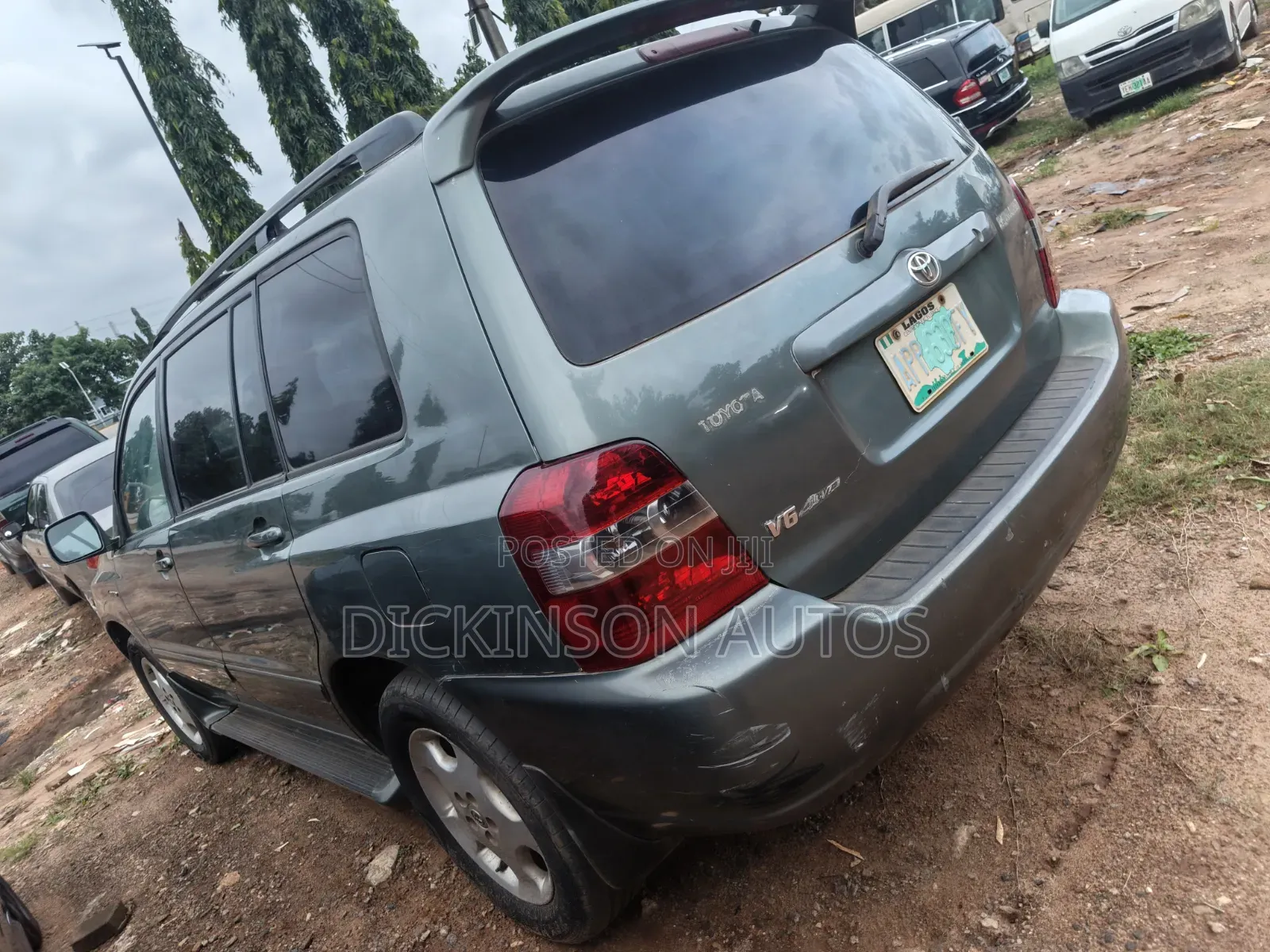 Toyota Highlander V6 4x4 2005 Green
