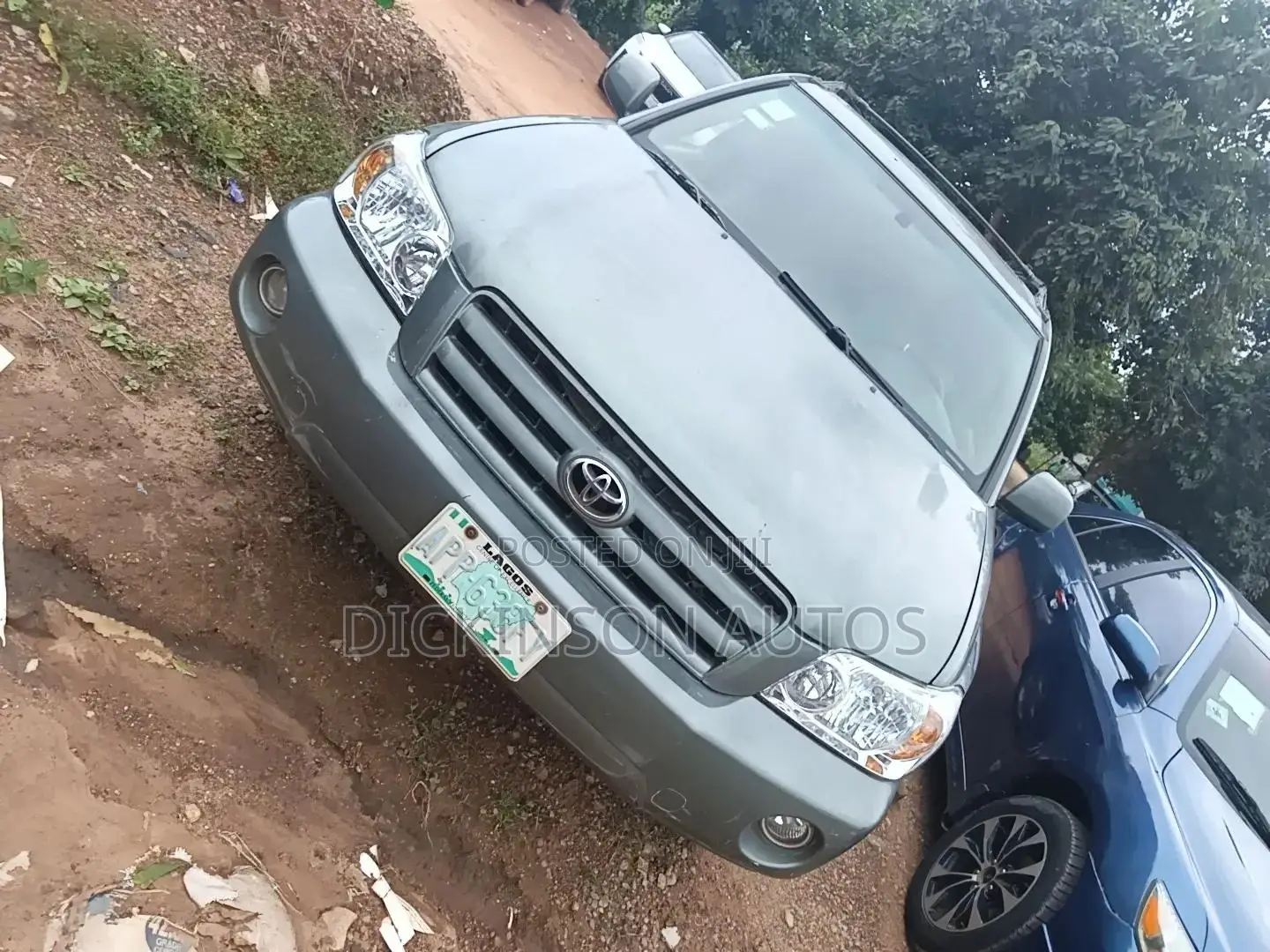 Toyota Highlander V6 4x4 2005 Green