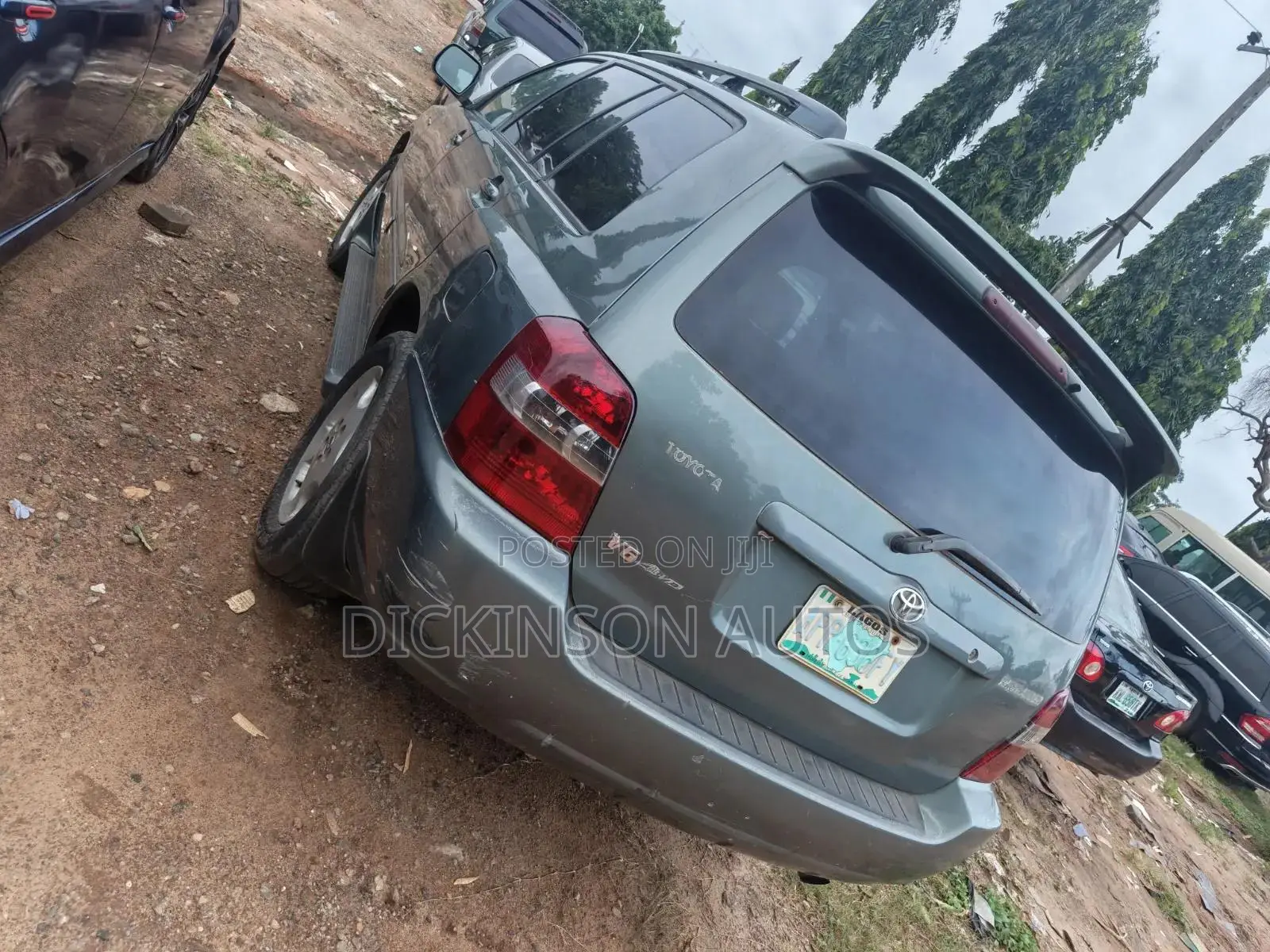 Toyota Highlander V6 4x4 2005 Green