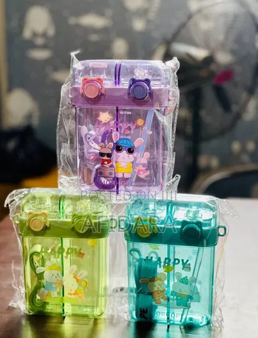 Kids 760ML Double Drink Water Bottle Perfect for School & Outings