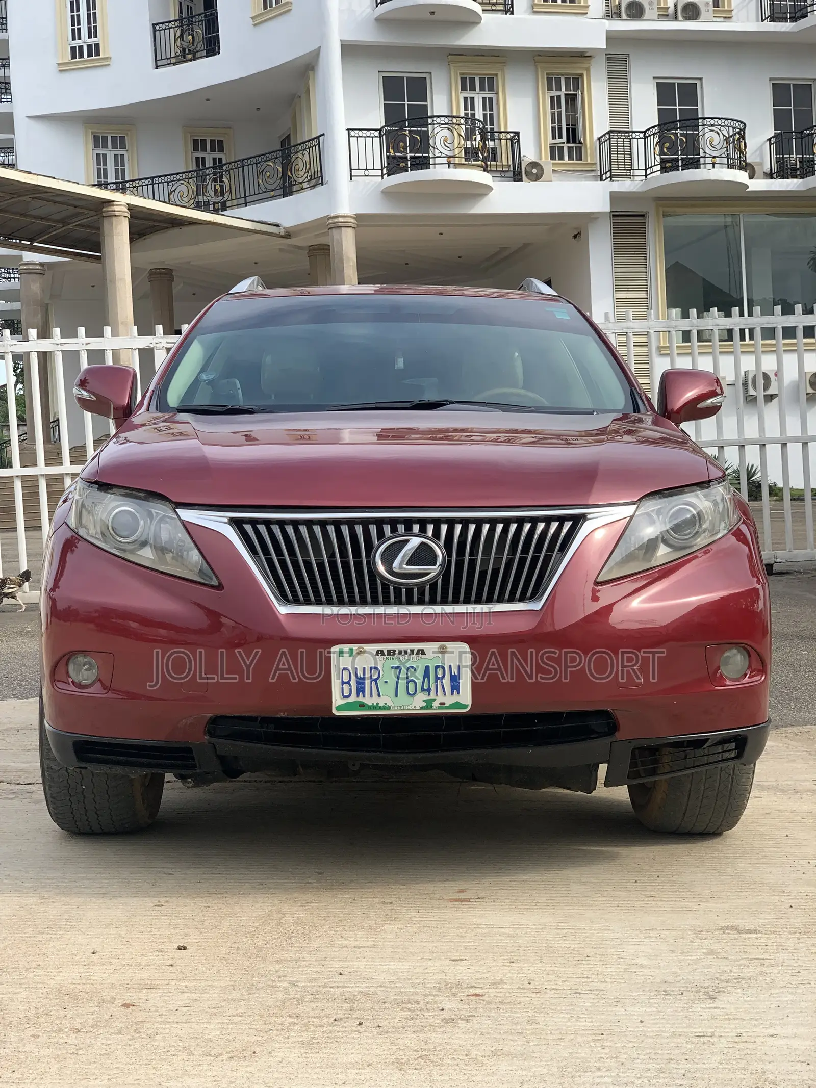 Lexus RX 350 2010 Red