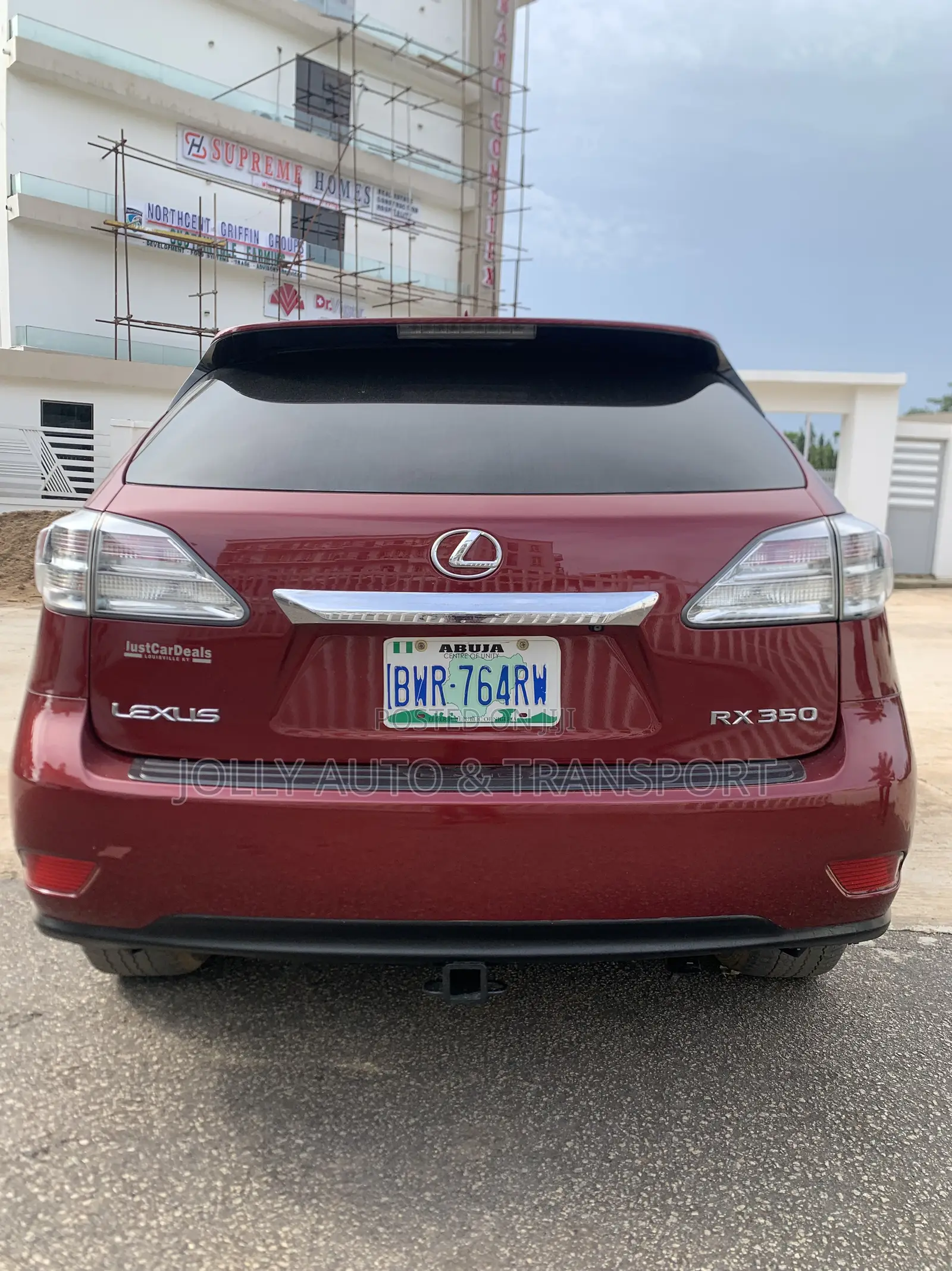 Lexus RX 350 2010 Red