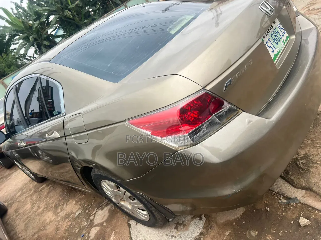 Honda Accord 2009 Gold