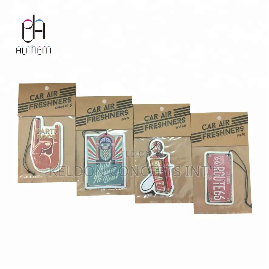 Car Hanging airFreshener MOQ -1000pcs
