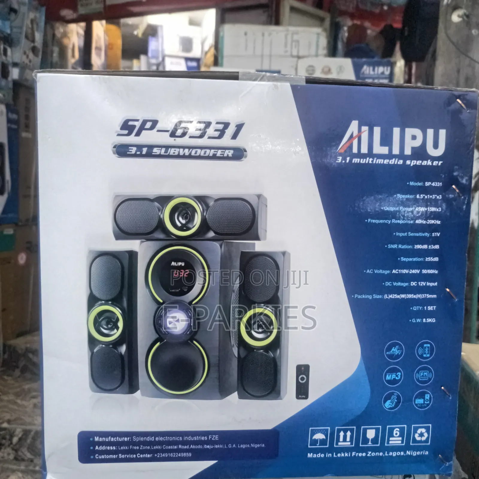 Ailipu Home Theater 500w Sp6331