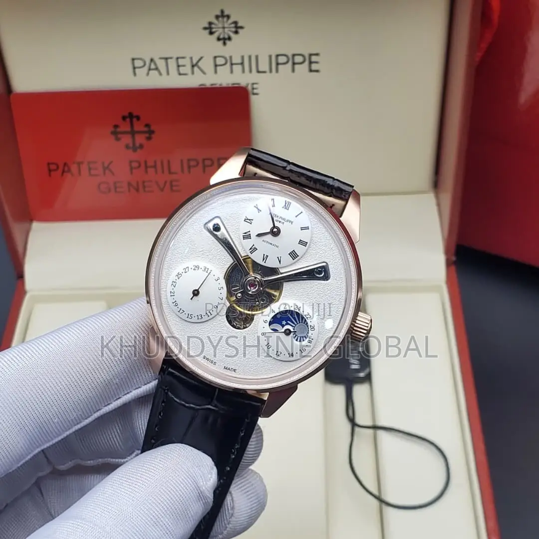 Patek Phillippe Leather Watches  Automatic  Water Resistant