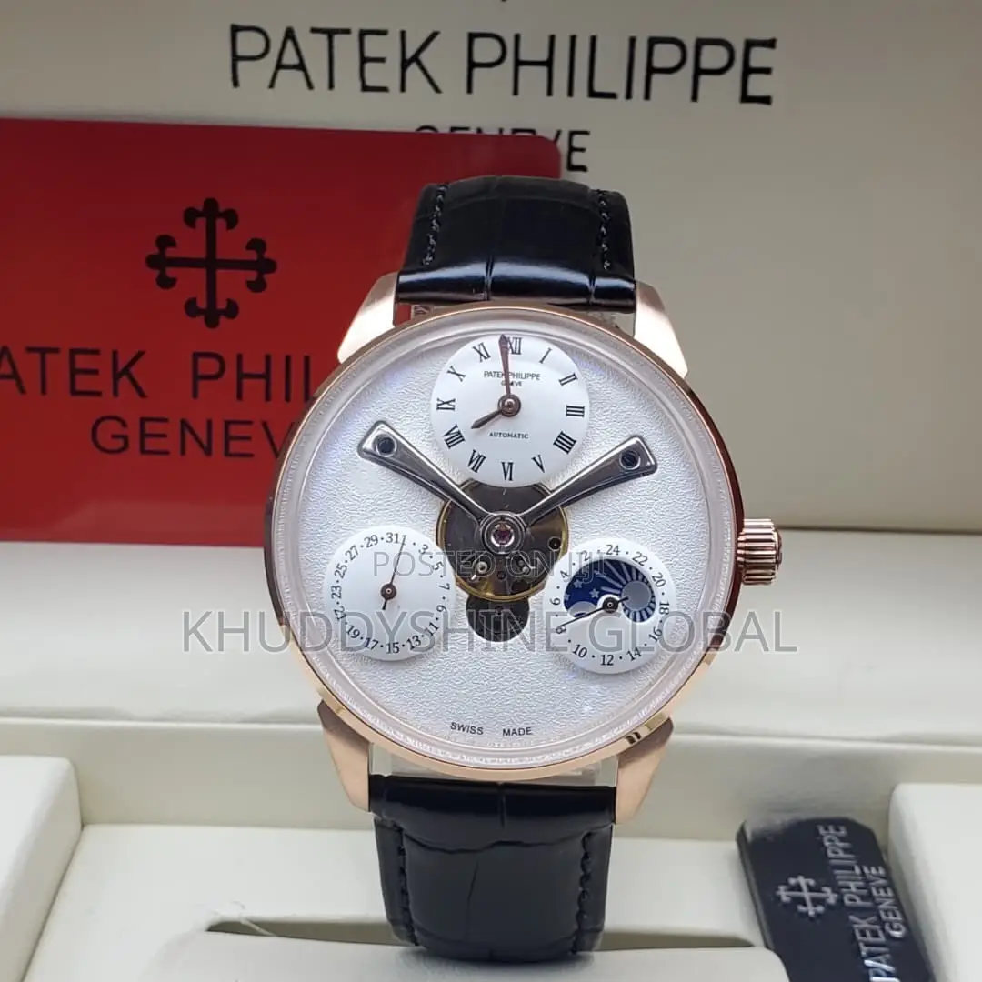 Patek Phillippe Leather Watches  Automatic  Water Resistant