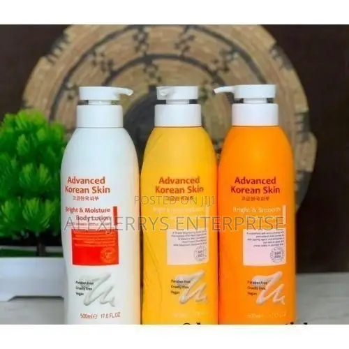 Advanced Korean Skin Body Lotion 500ml – Brightening & Moisturising