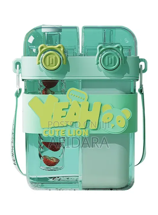 760ML Children’s Double Drinking Bottle Stylish & Convenient