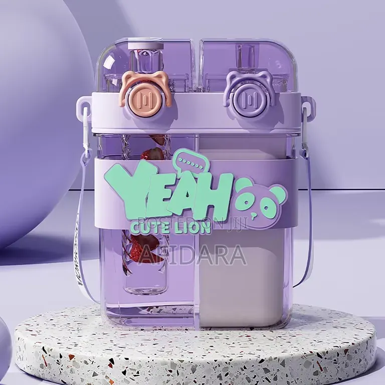 760ML Children’s Double Drinking Bottle Stylish & Convenient