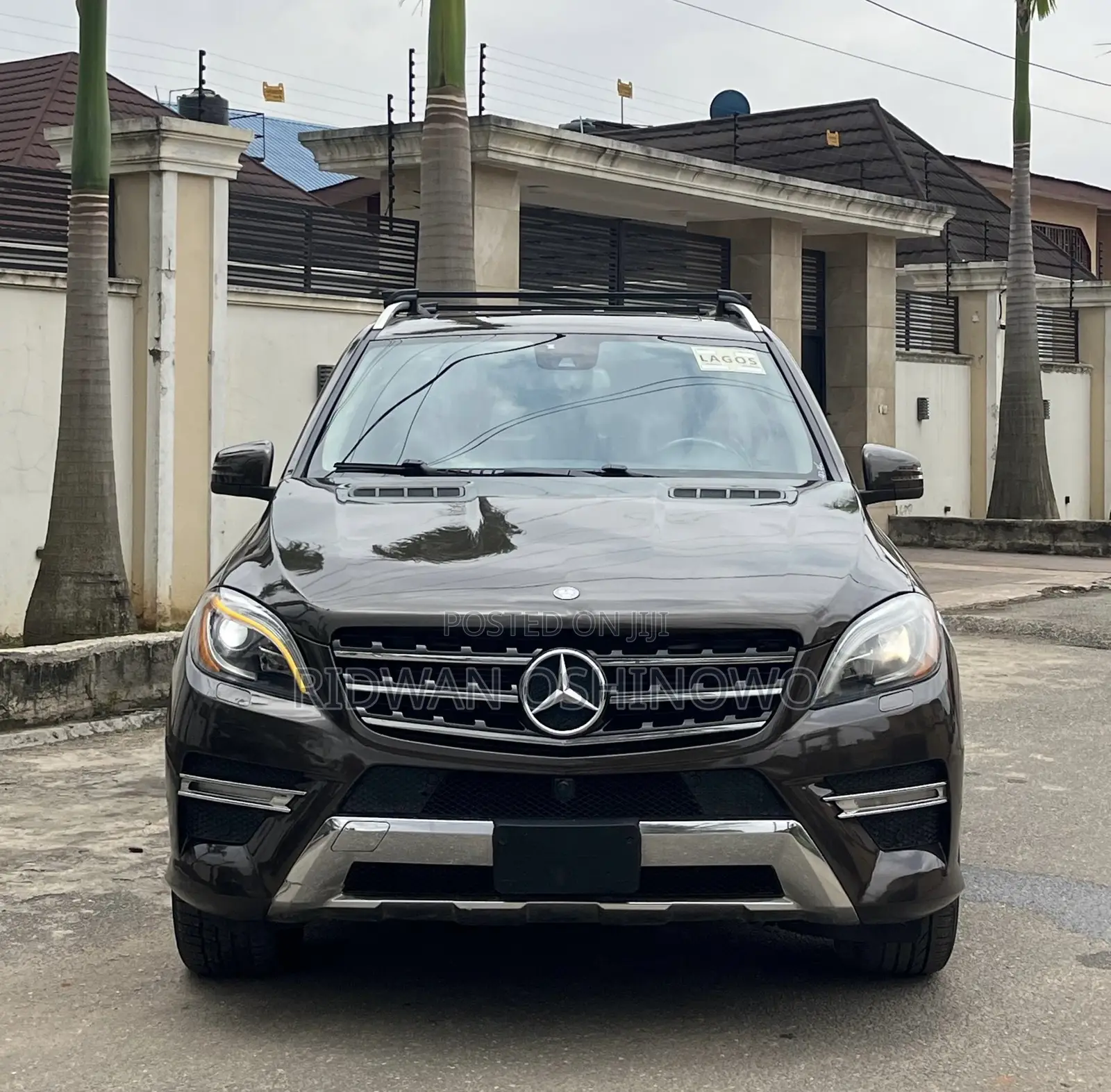 Mercedes-Benz M Class 2012 Brown