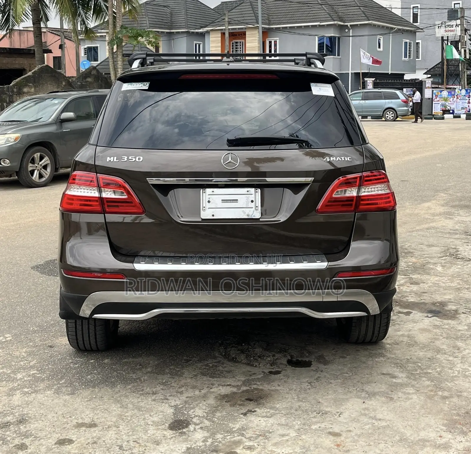Mercedes-Benz M Class 2012 Brown